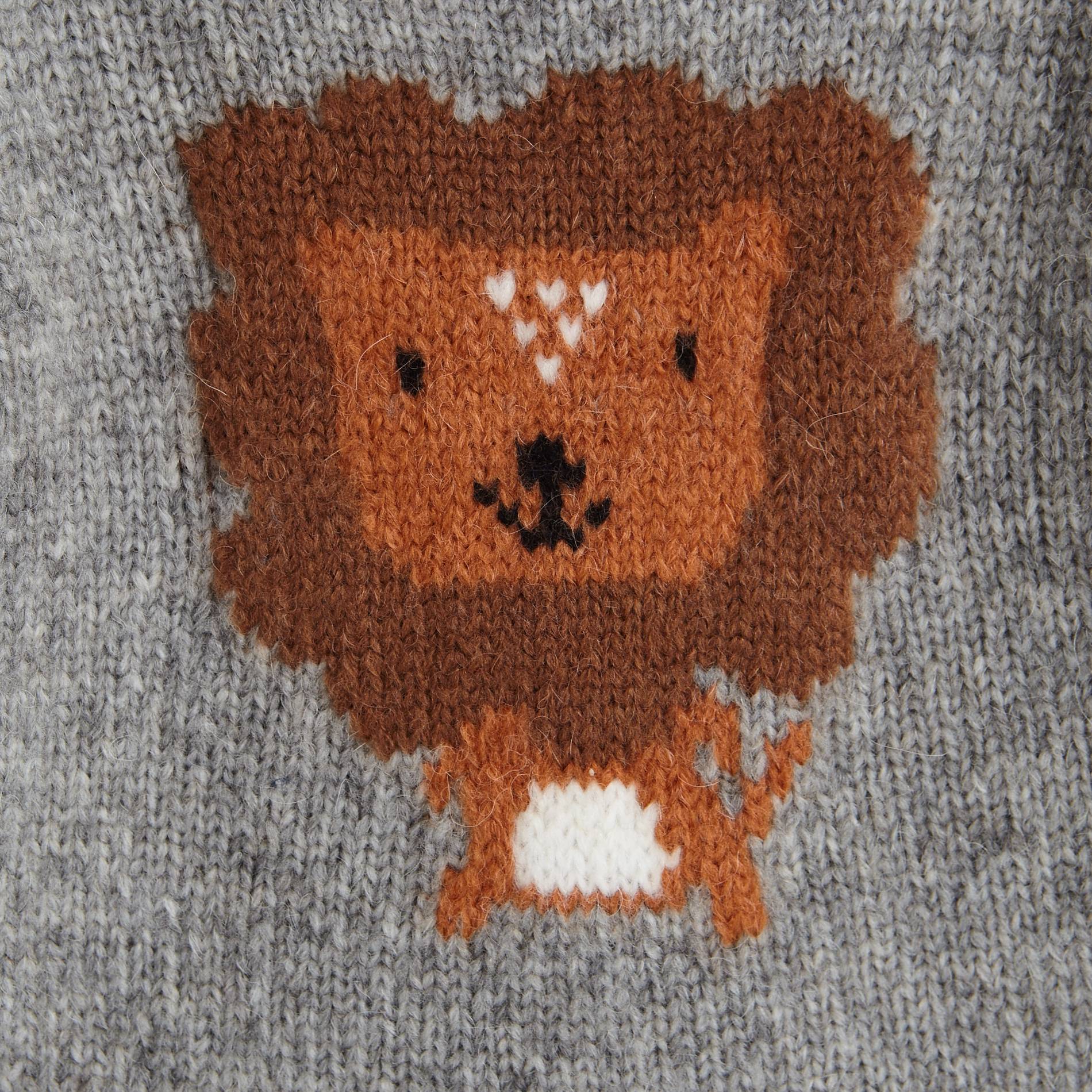 Pull imprimé, Gris moyen, large image number 2