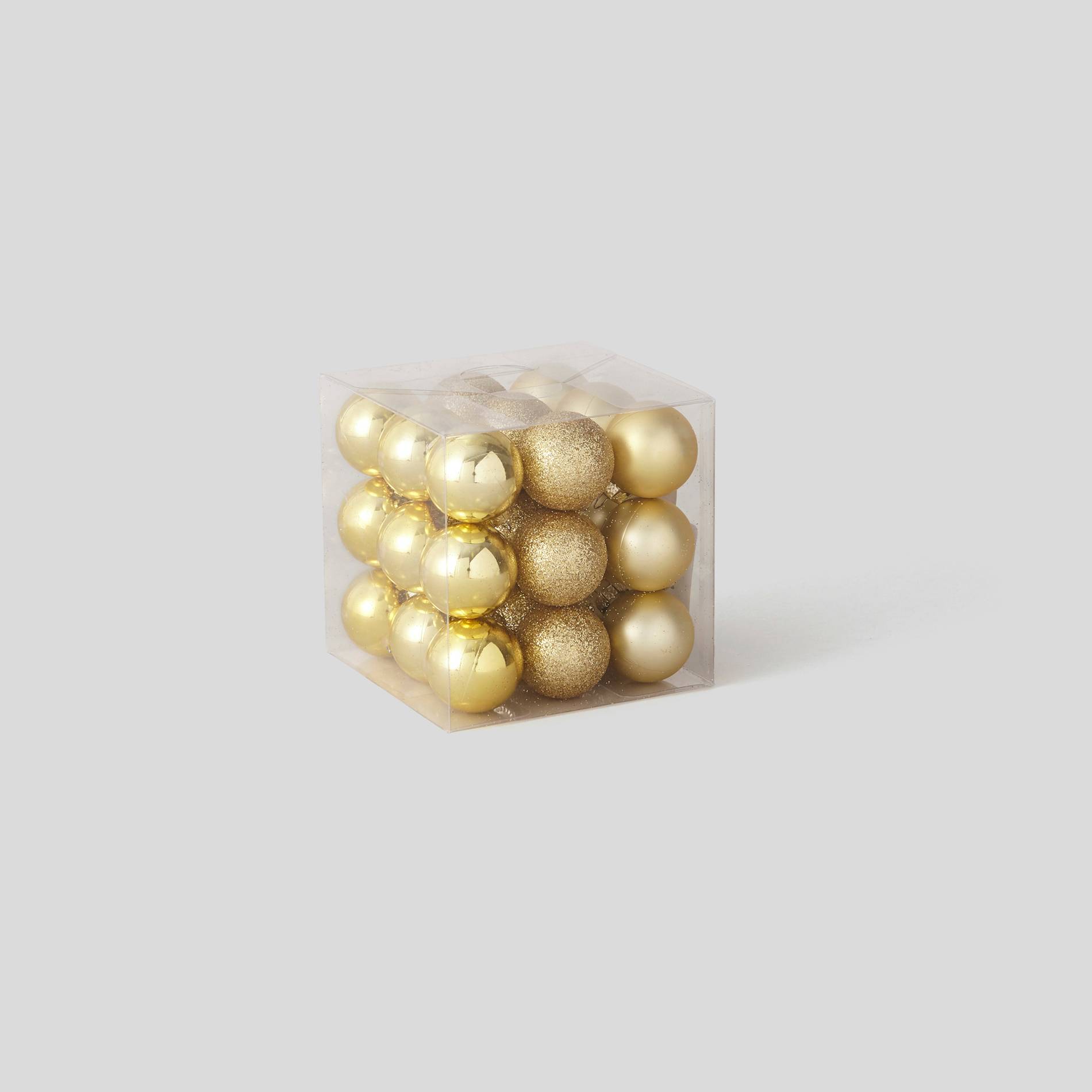 Boîte de 27 boules en plastique, 50mm, Maïs, large image number 0.0