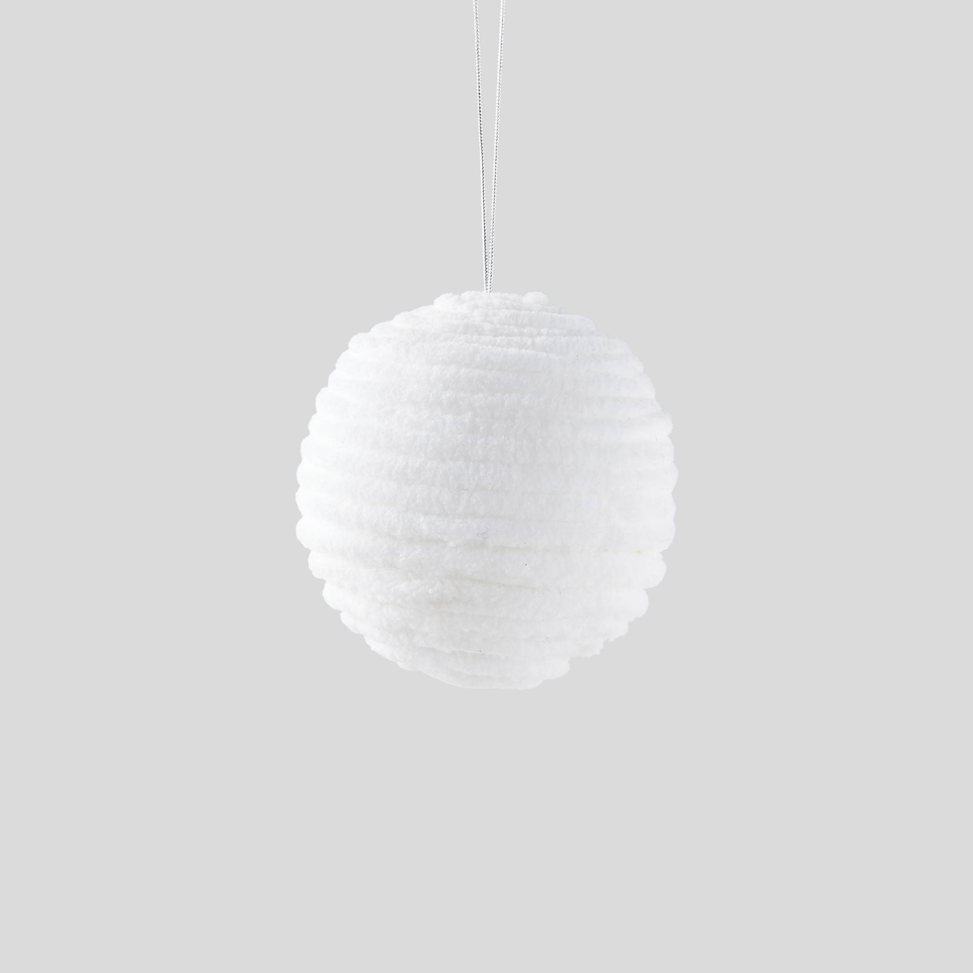 Boule effet boule de neige, Blanc, large image number 0