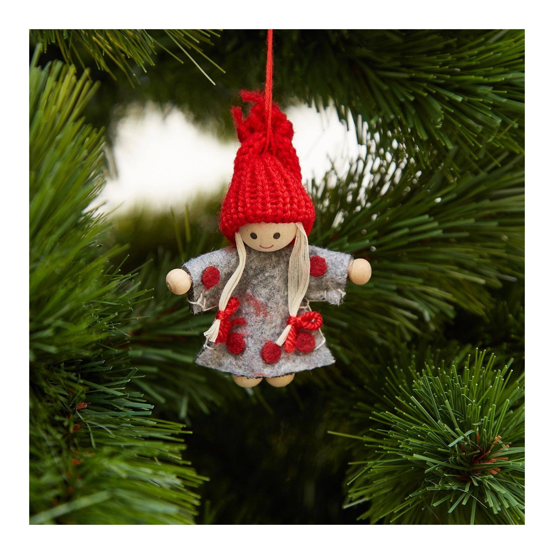 Ornement mini personnage, Gris moyen, large image number 0.0