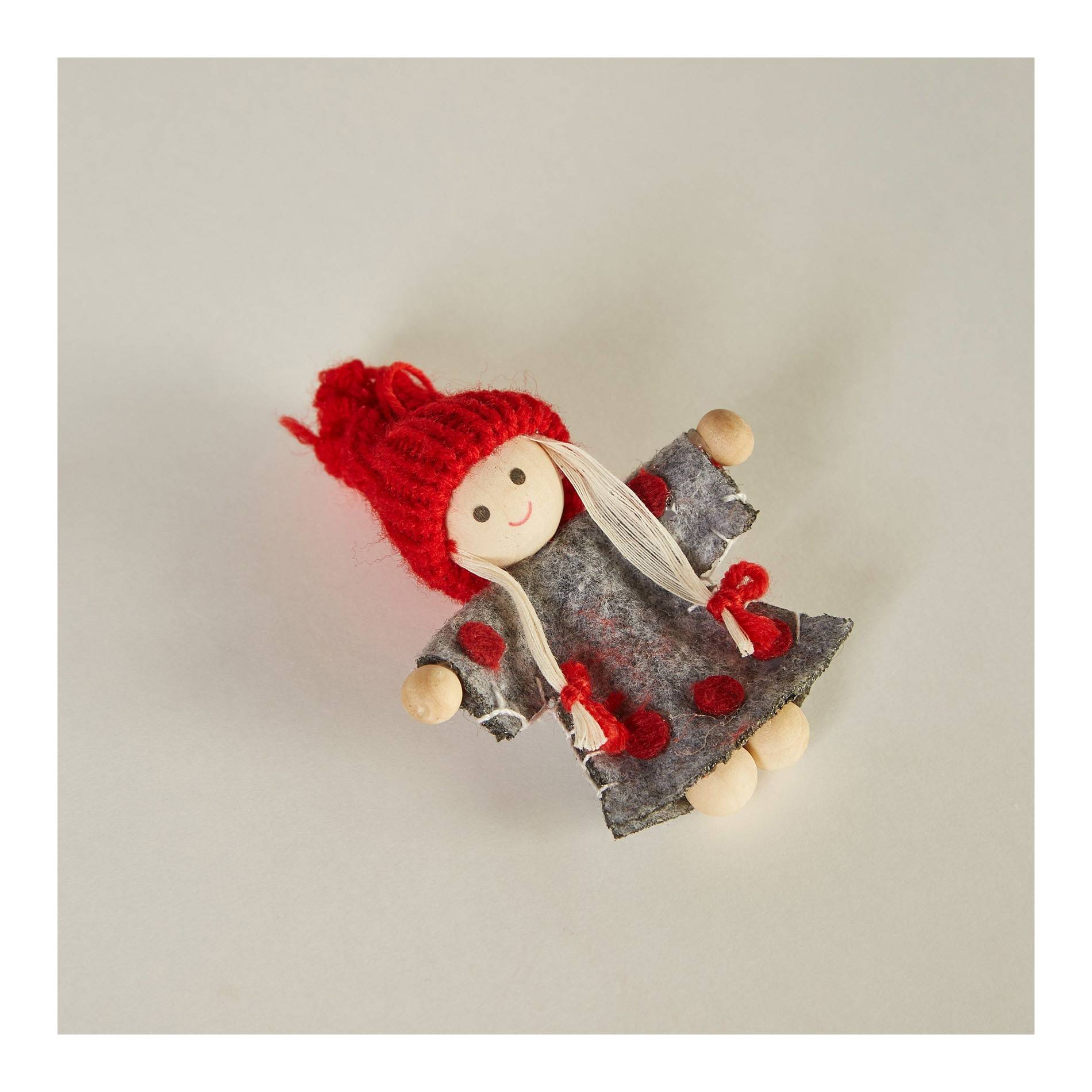 Ornement mini personnage, Gris moyen, large image number 1.0