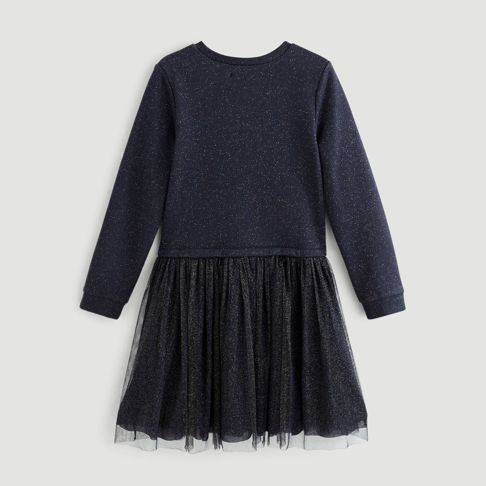 Robe molleton, Bleu marine, large image number 1.0