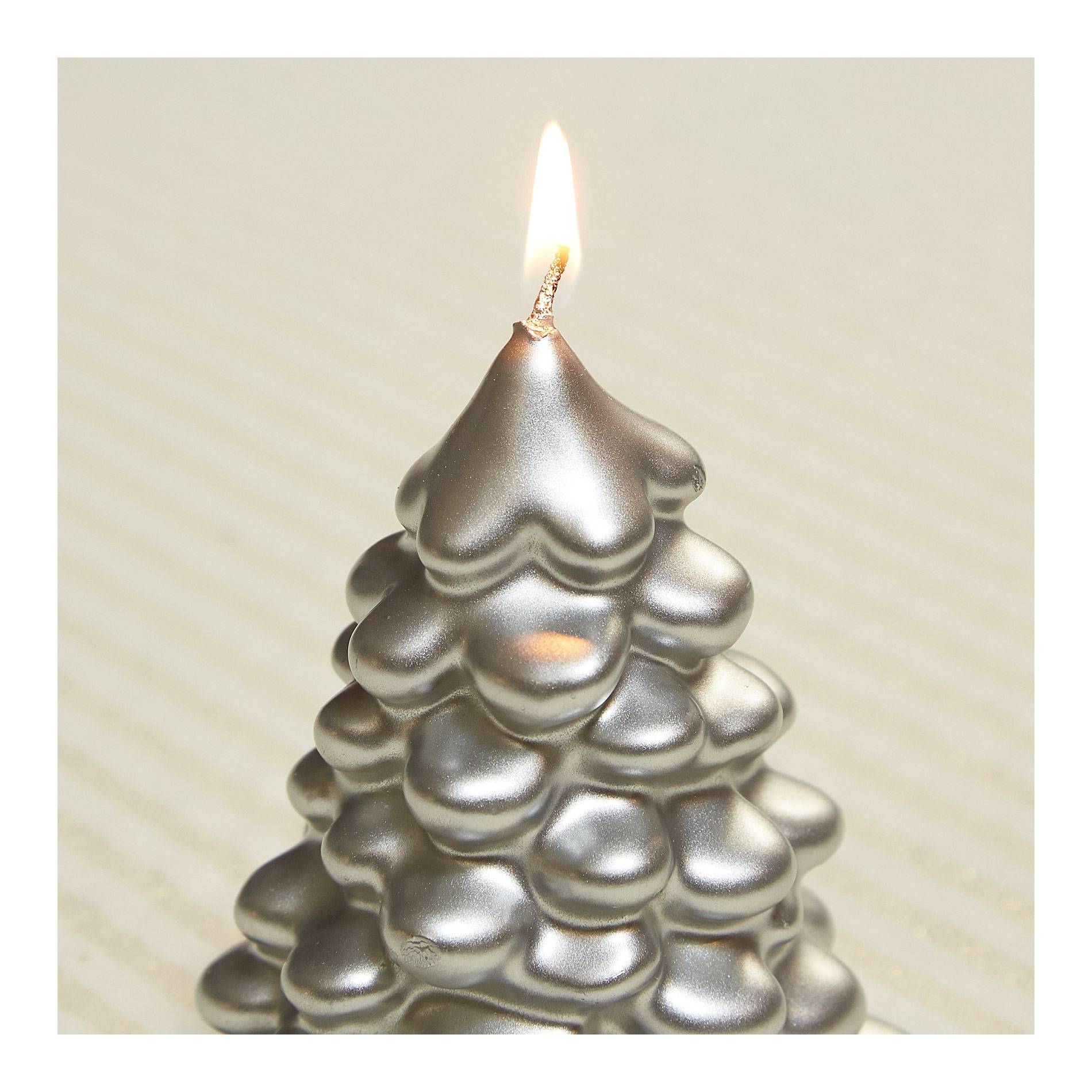 Bougie sapin multicolore, Gris moyen, large image number 1.0