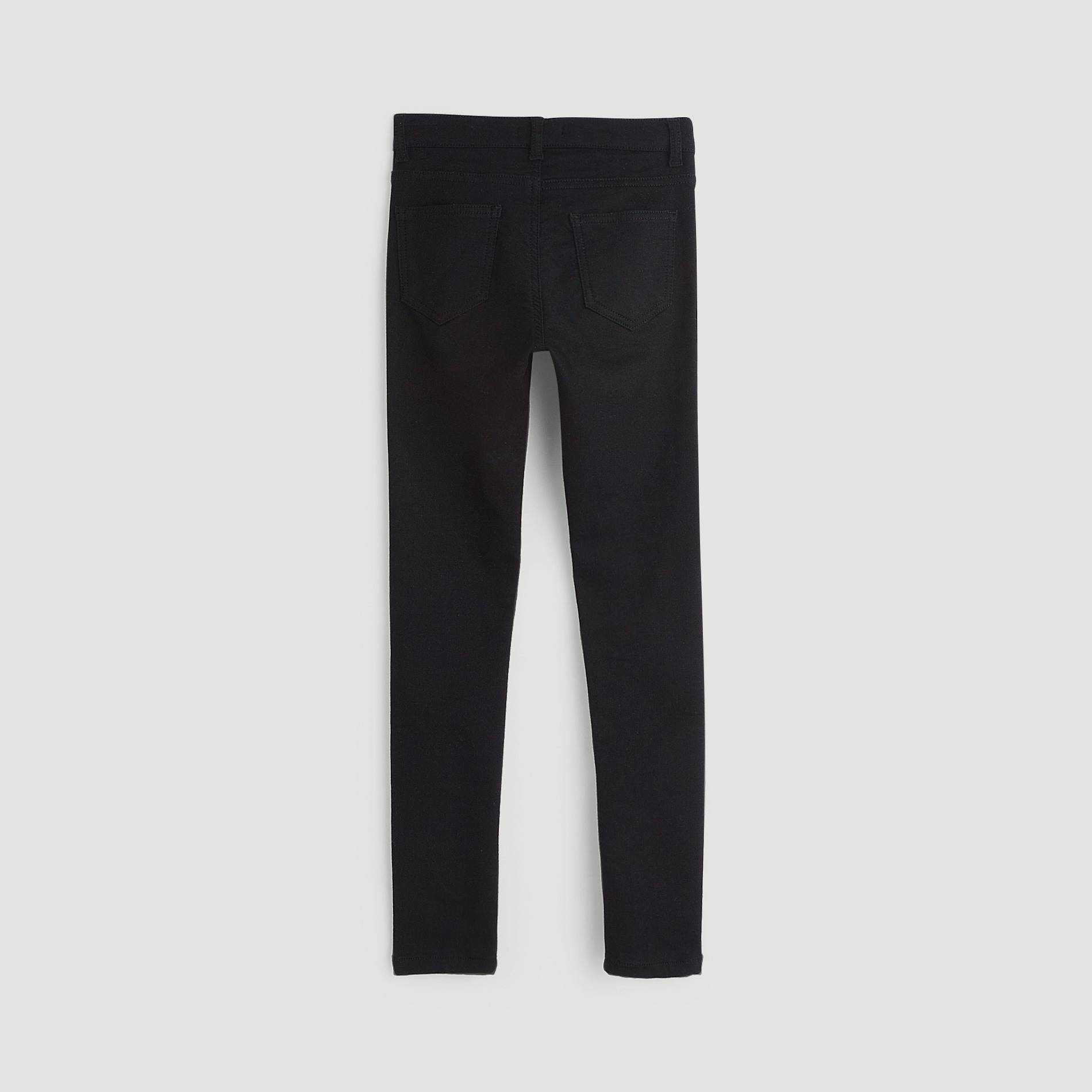 Pantalon maille, Noir, large image number 2