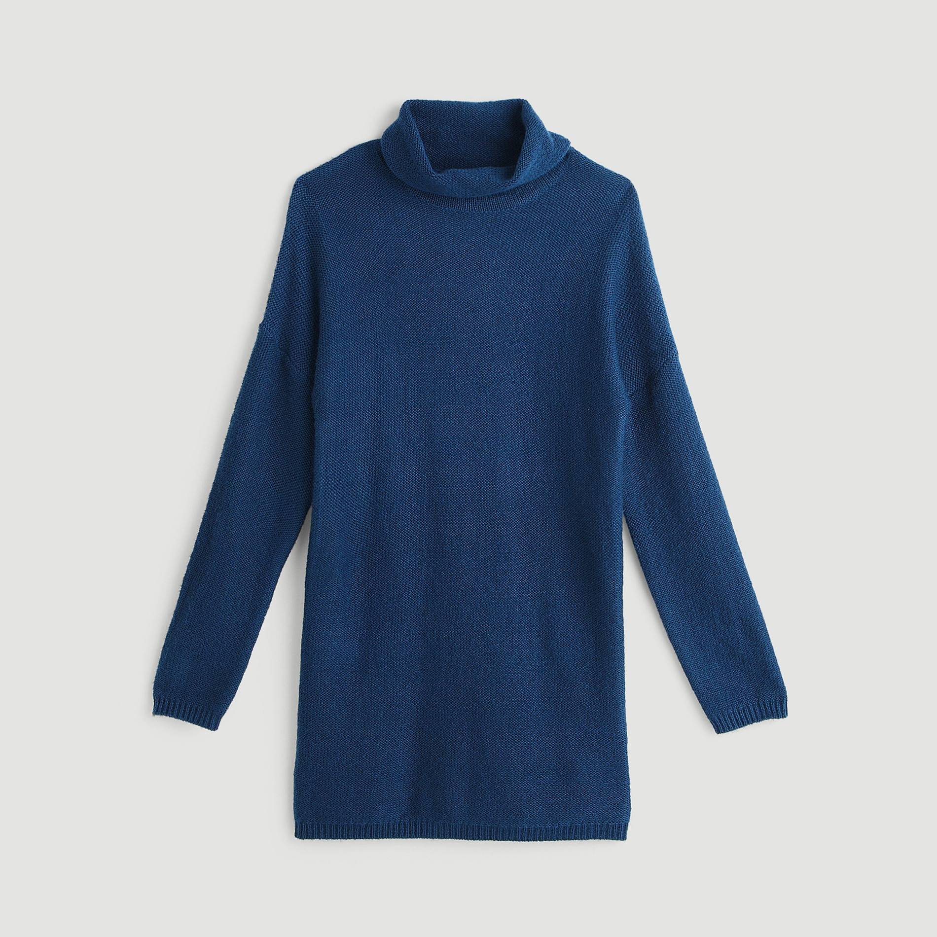 Robe point mousse, Indigo, large image number 1