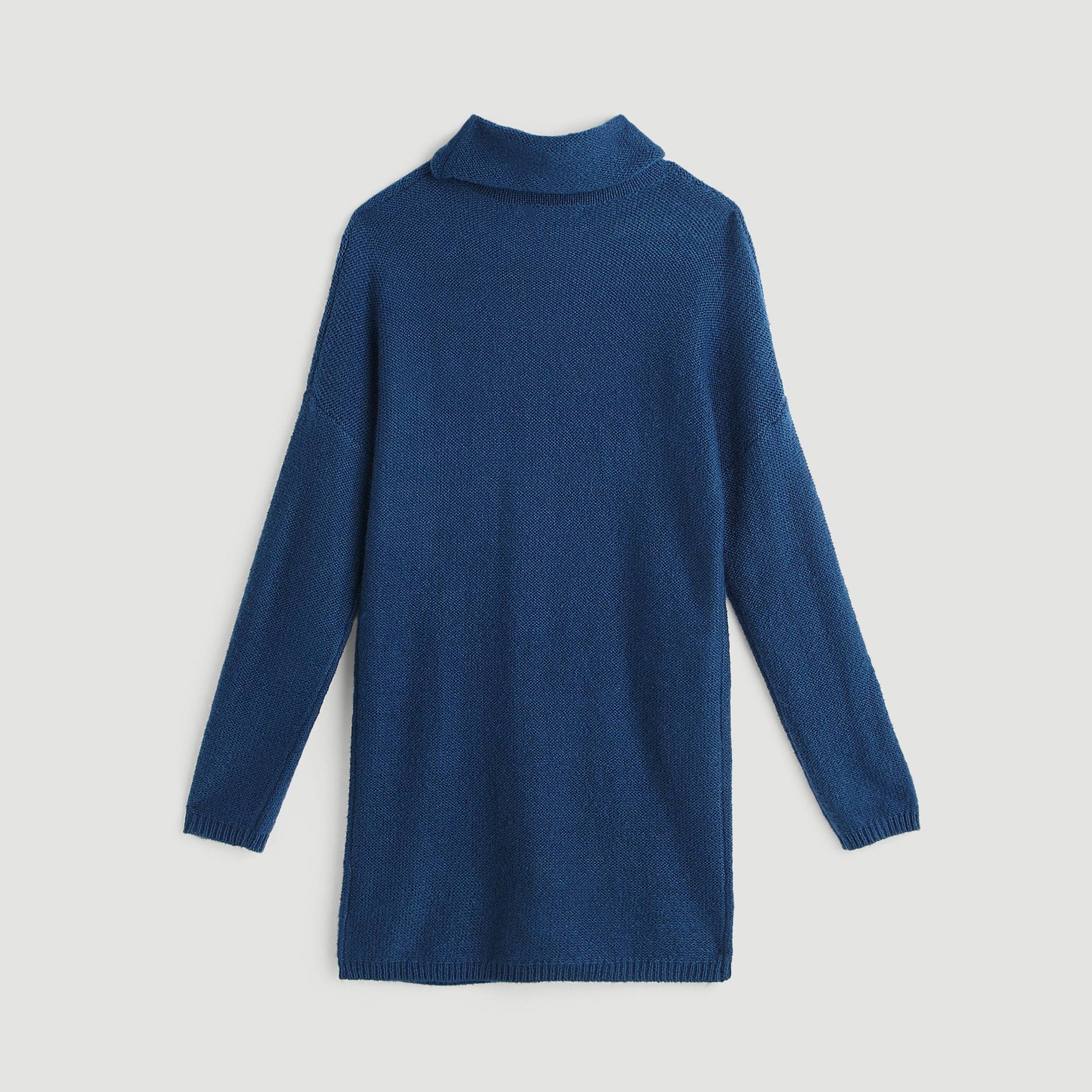 Robe point mousse, Indigo, large image number 2.0