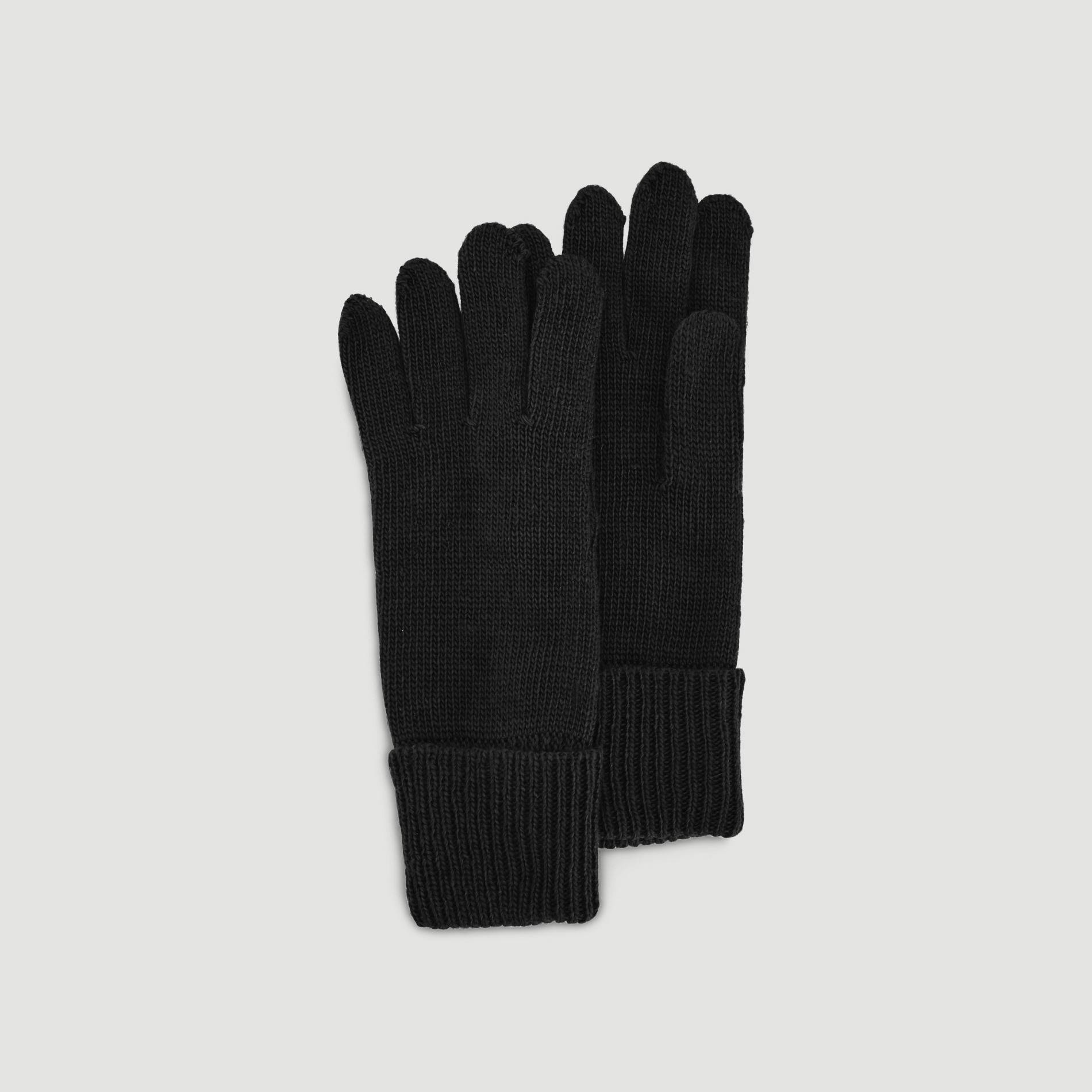 Gants en tricot, Indigo, large image number 0