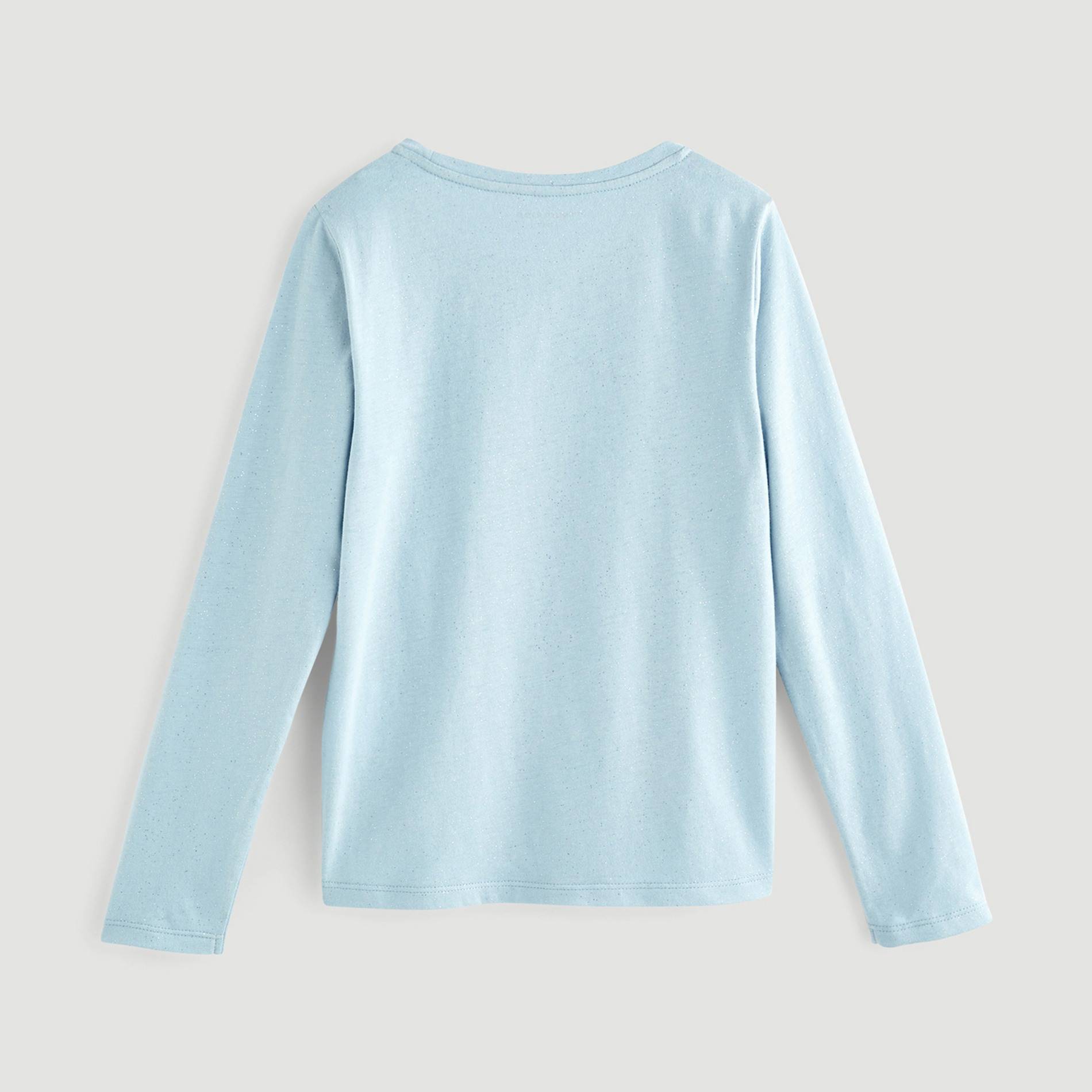 T-shirt brillant, Bleu, large image number 1