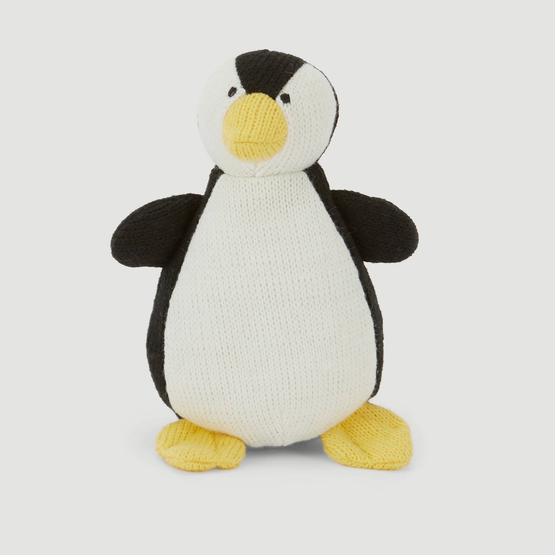 Doudou pinguin, Blanc, large image number 0