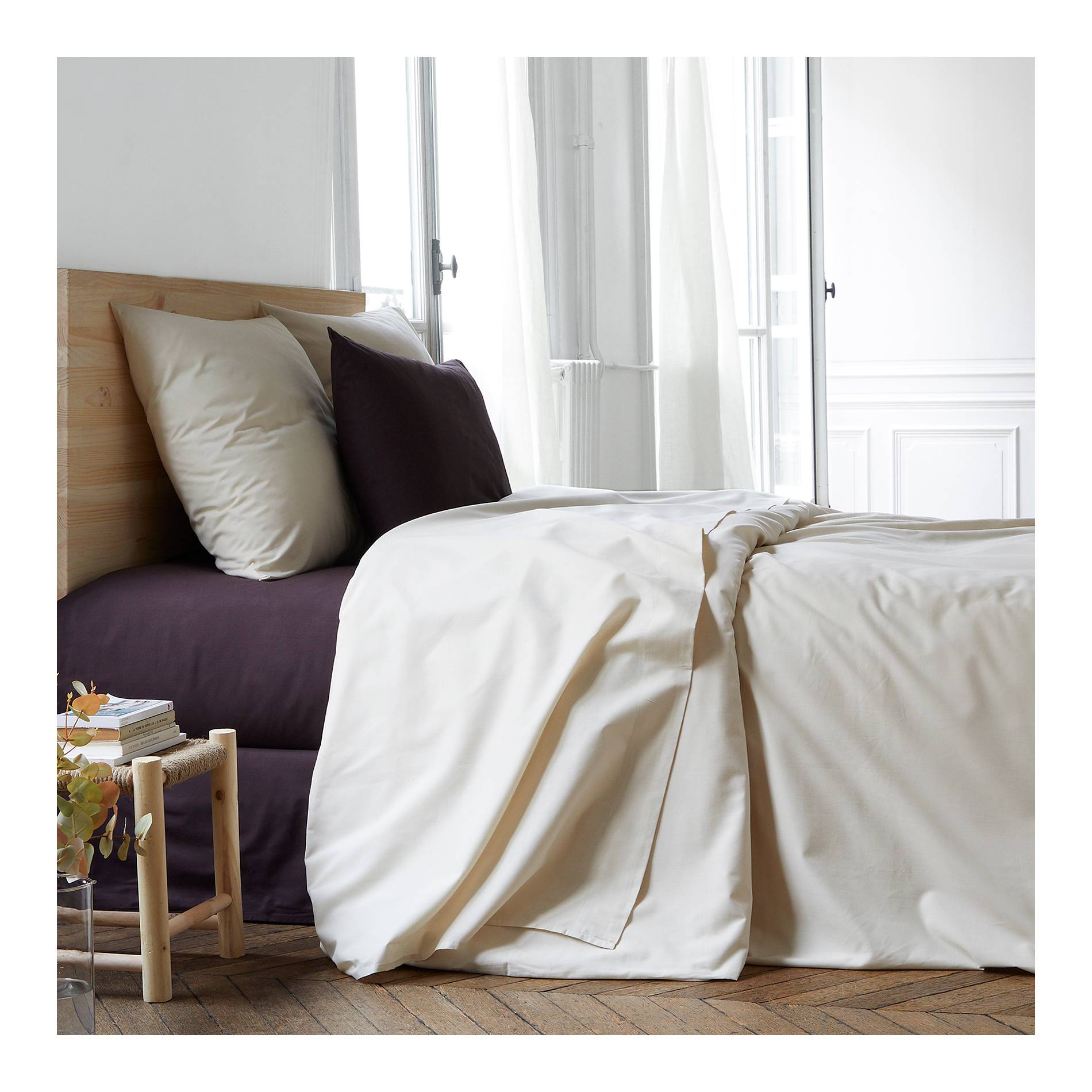 Housse de couette 2 personnes, 240x260cm, Coquille, large image number 0.0