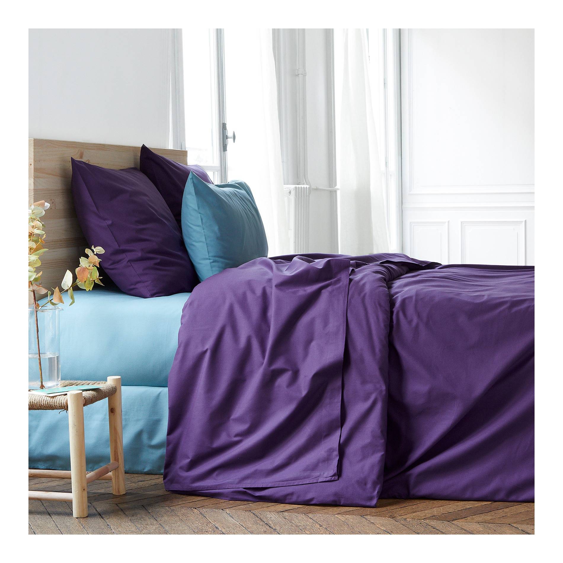 Housse de couette 2 personnes, 240x260cm, Quetsche, large image number 0