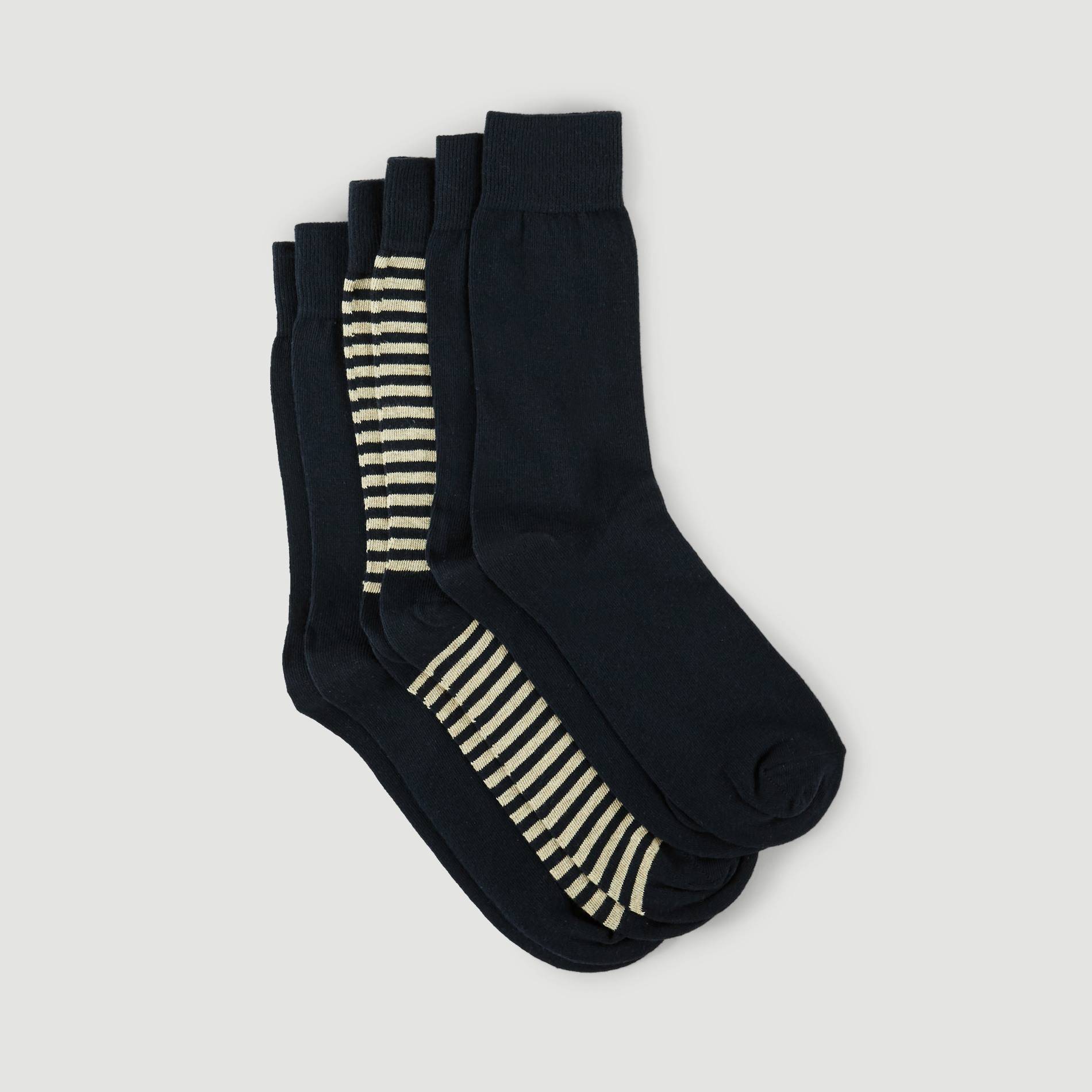 Lot de 3 paires de chaussettes, Bleu marine, large image number 1