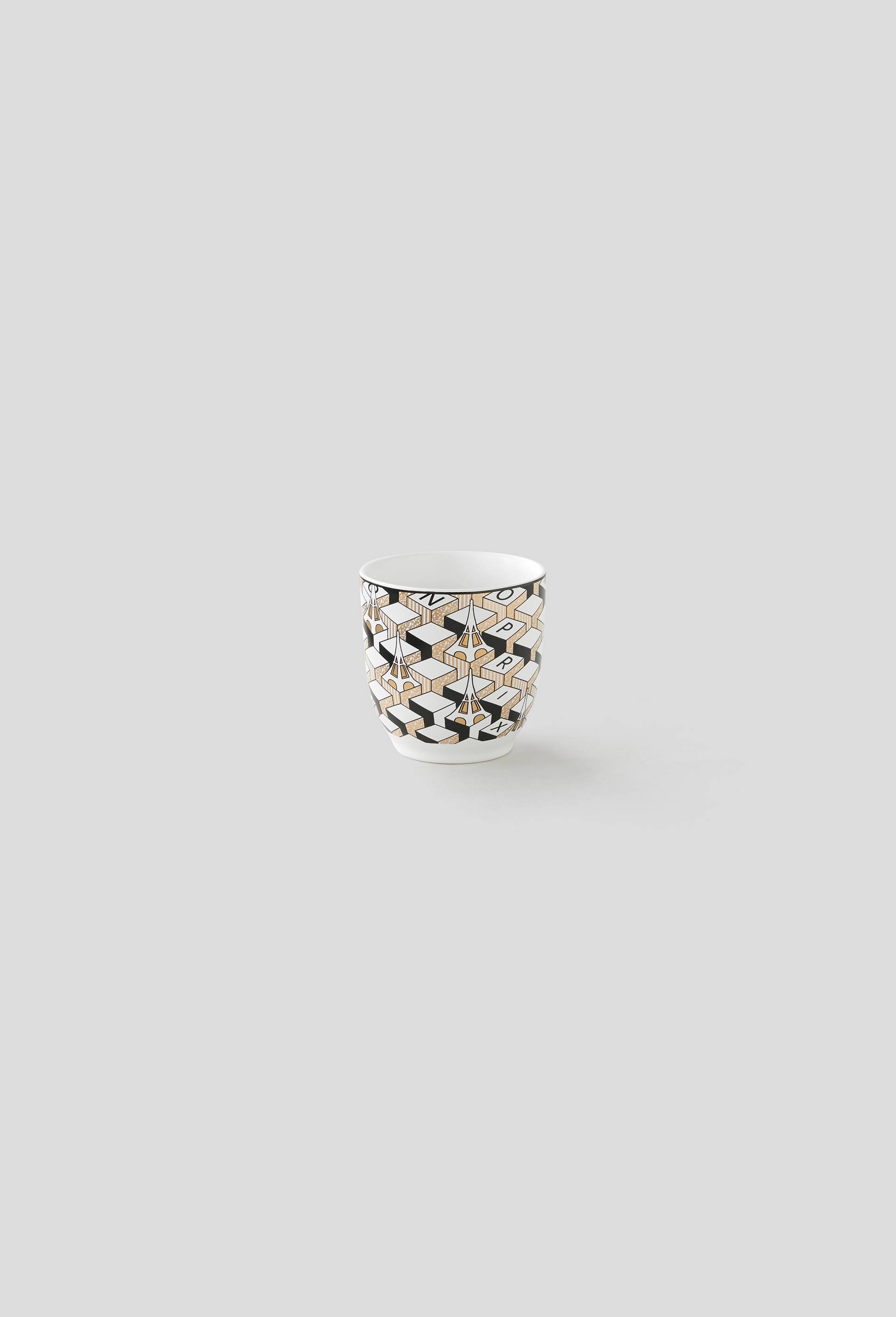 Tasse, Paris, 7cm, Jaune clair, large image number 0