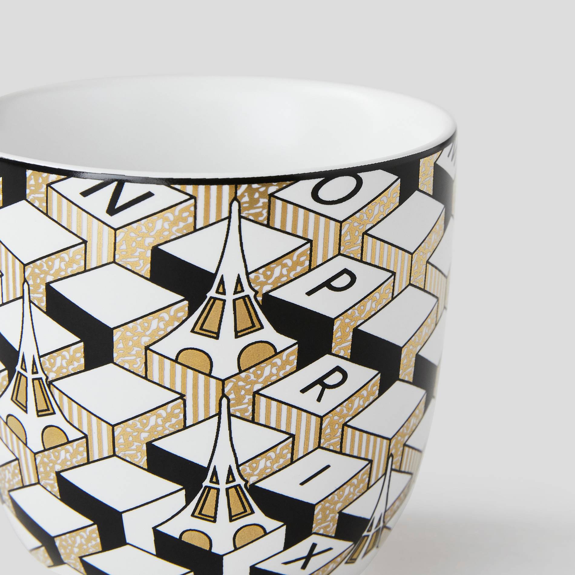 Tasse, Paris, 7cm, Jaune clair, large image number 1