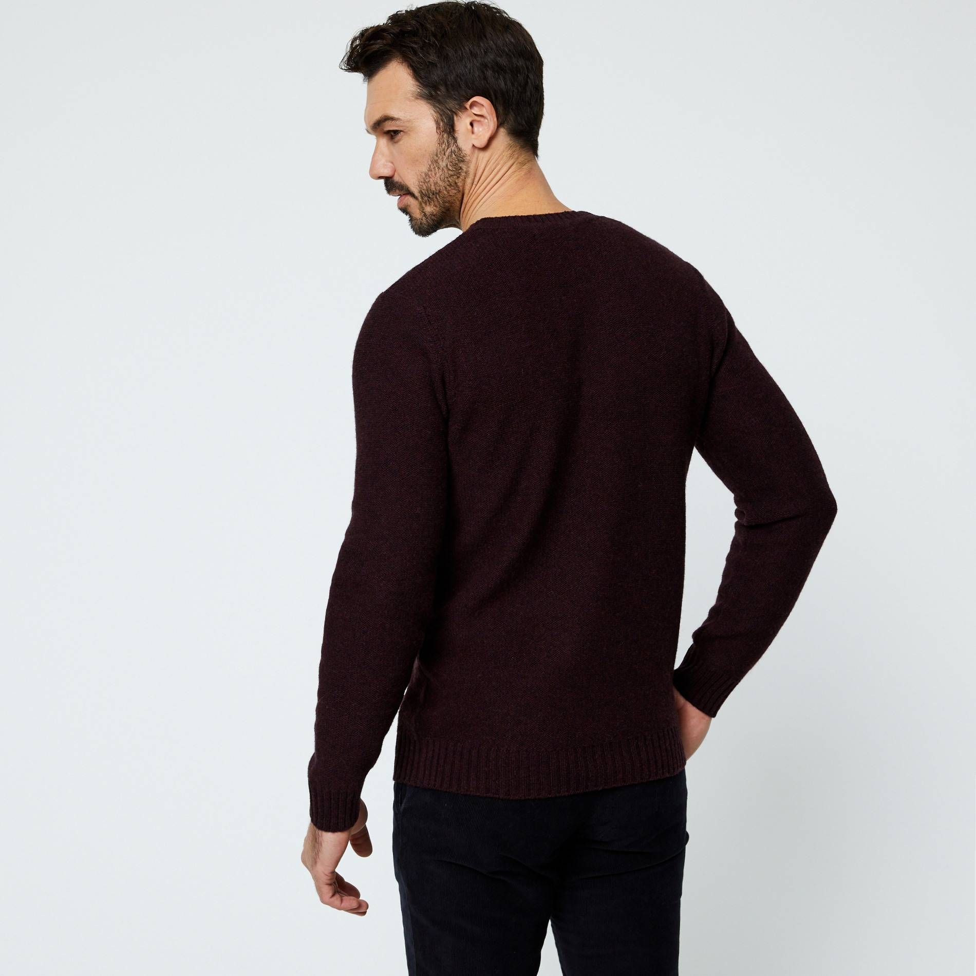 Pull en laine, Chocolat, large image number 1
