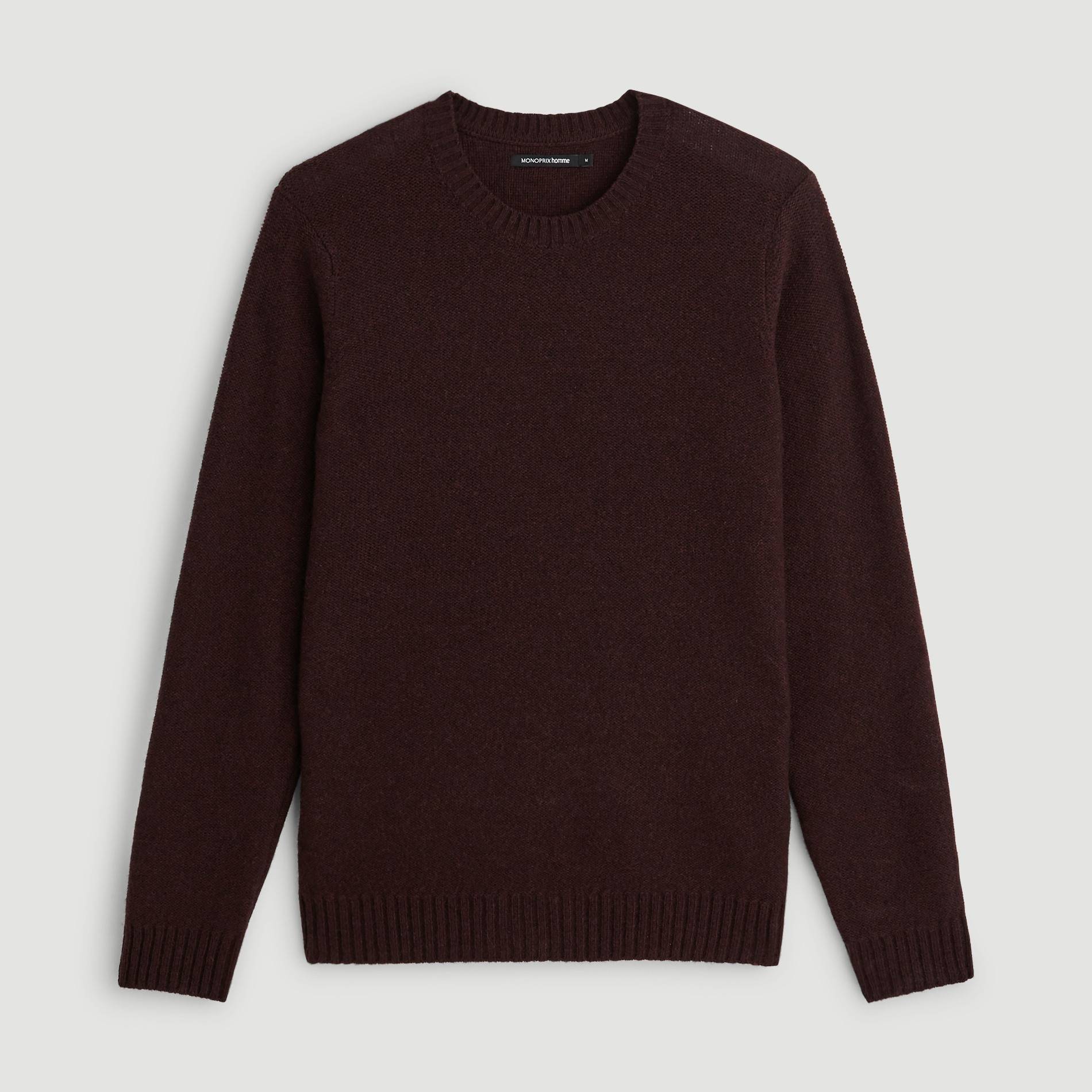 Pull en laine, Chocolat, large image number 2