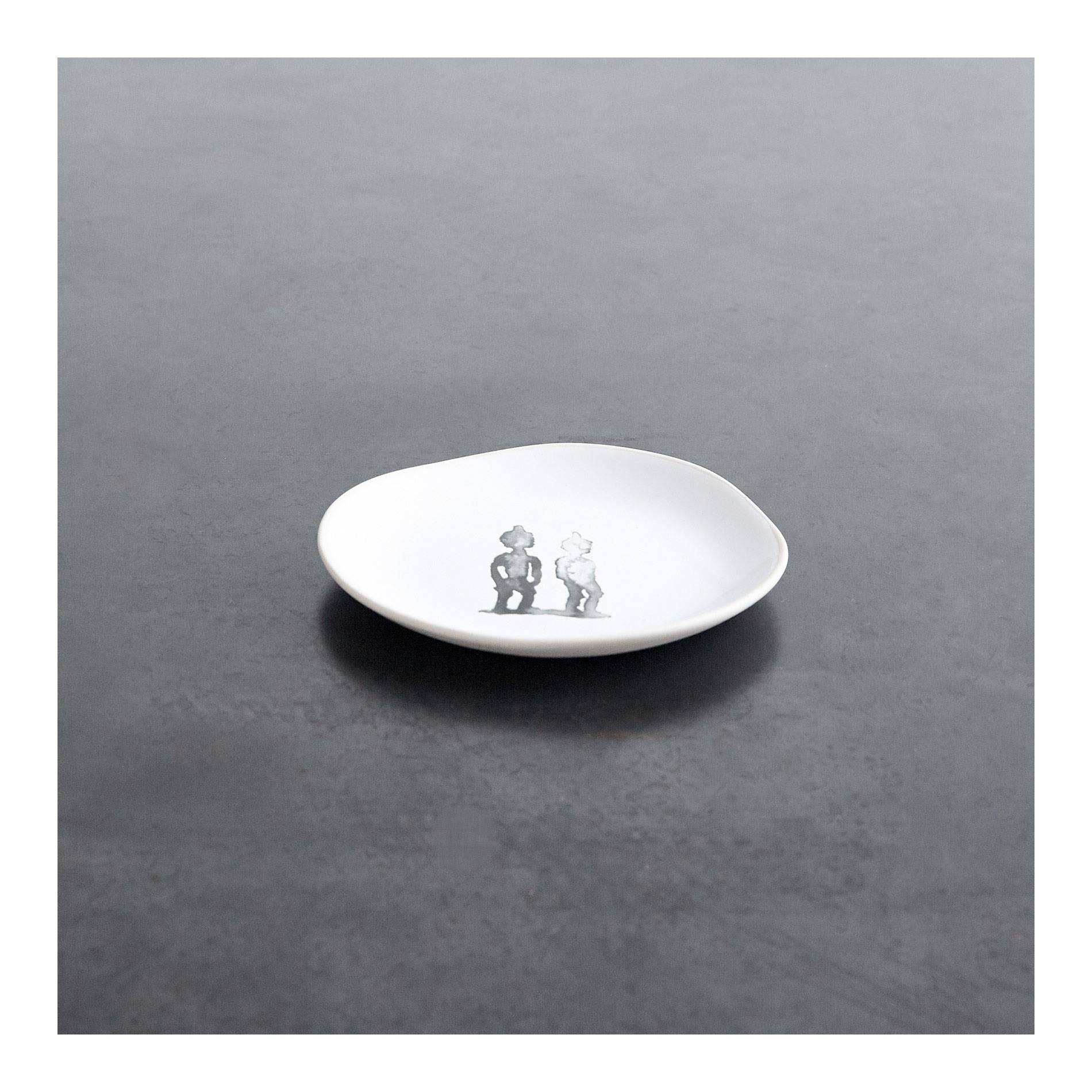 Assiette à pain - Marion Lesage x Monoprix, Gris anthracite, large image number 1.0