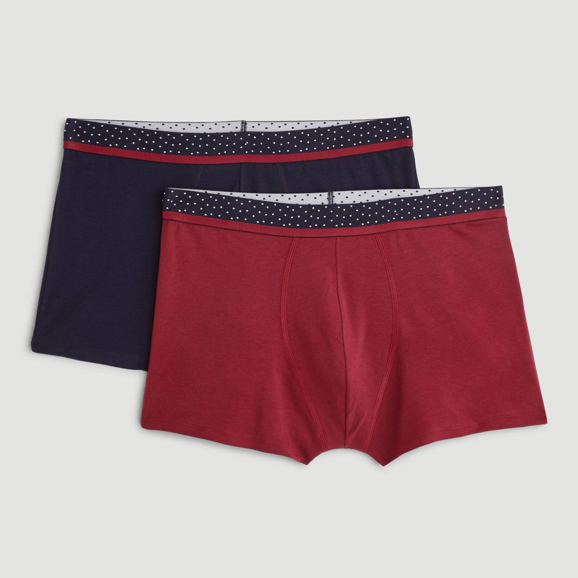 Boxer imprime - DIM, Rouge, large image number 1