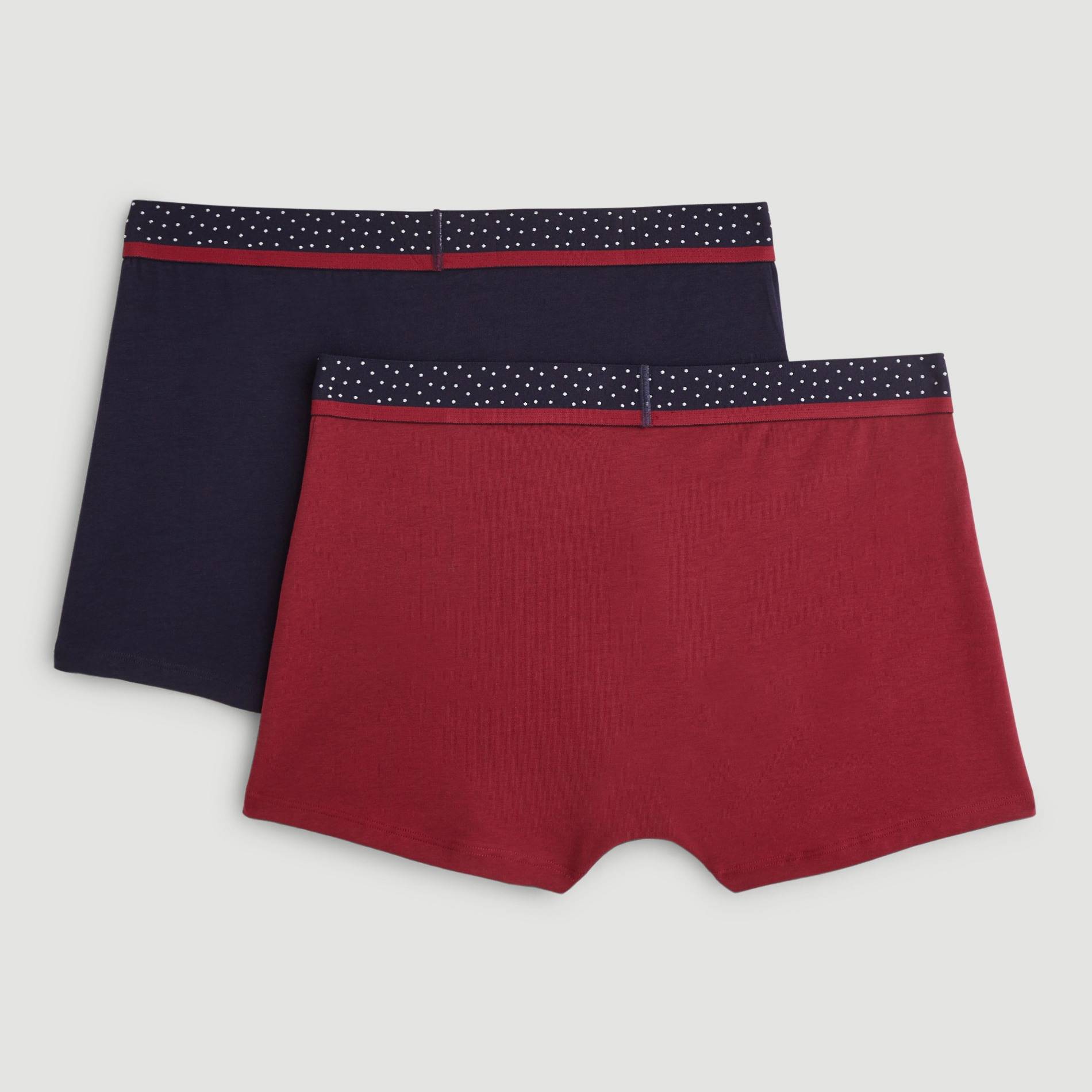 Boxer imprime - DIM, Rouge, large image number 2
