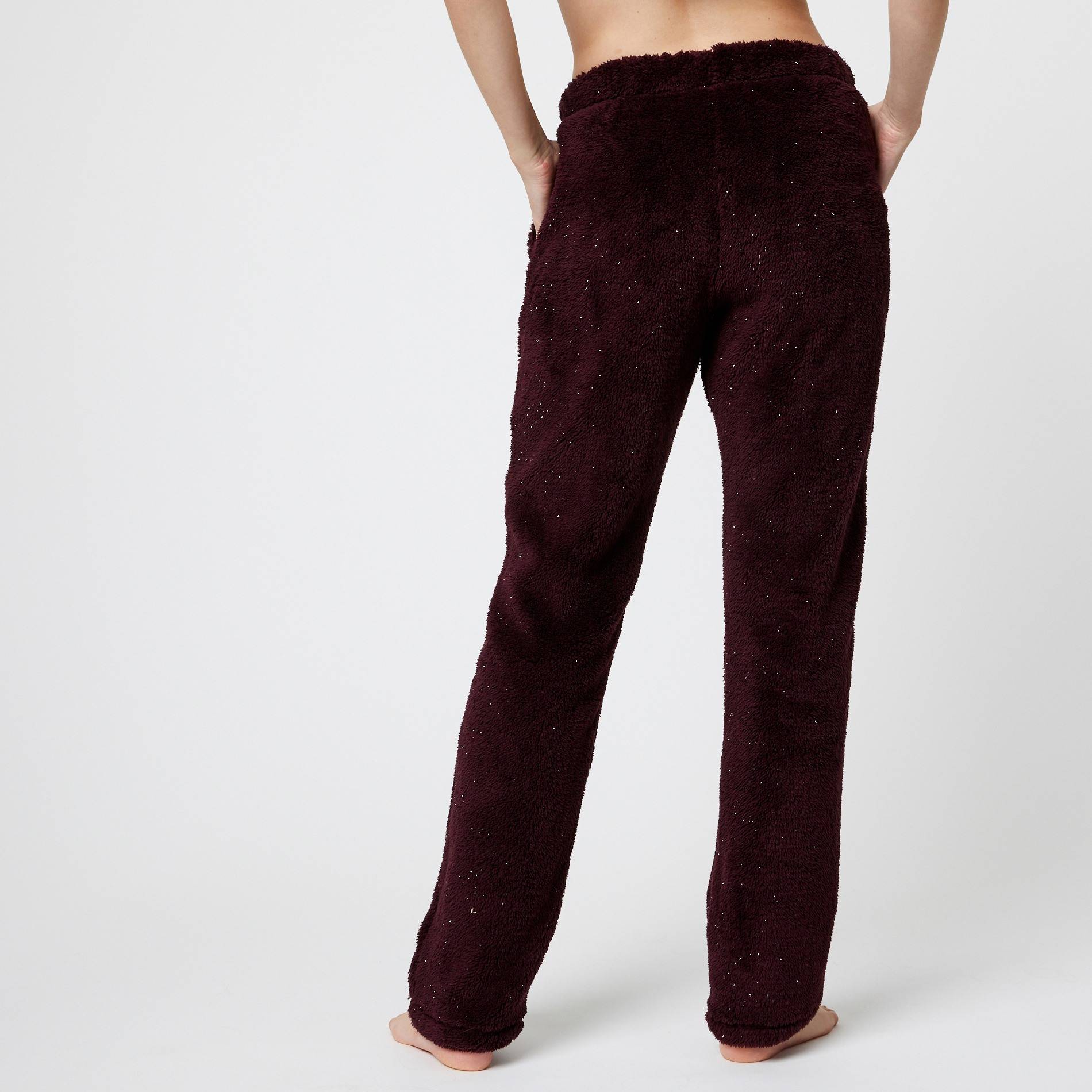 Pantalon doudou à paillettes, Violet, large image number 1.0