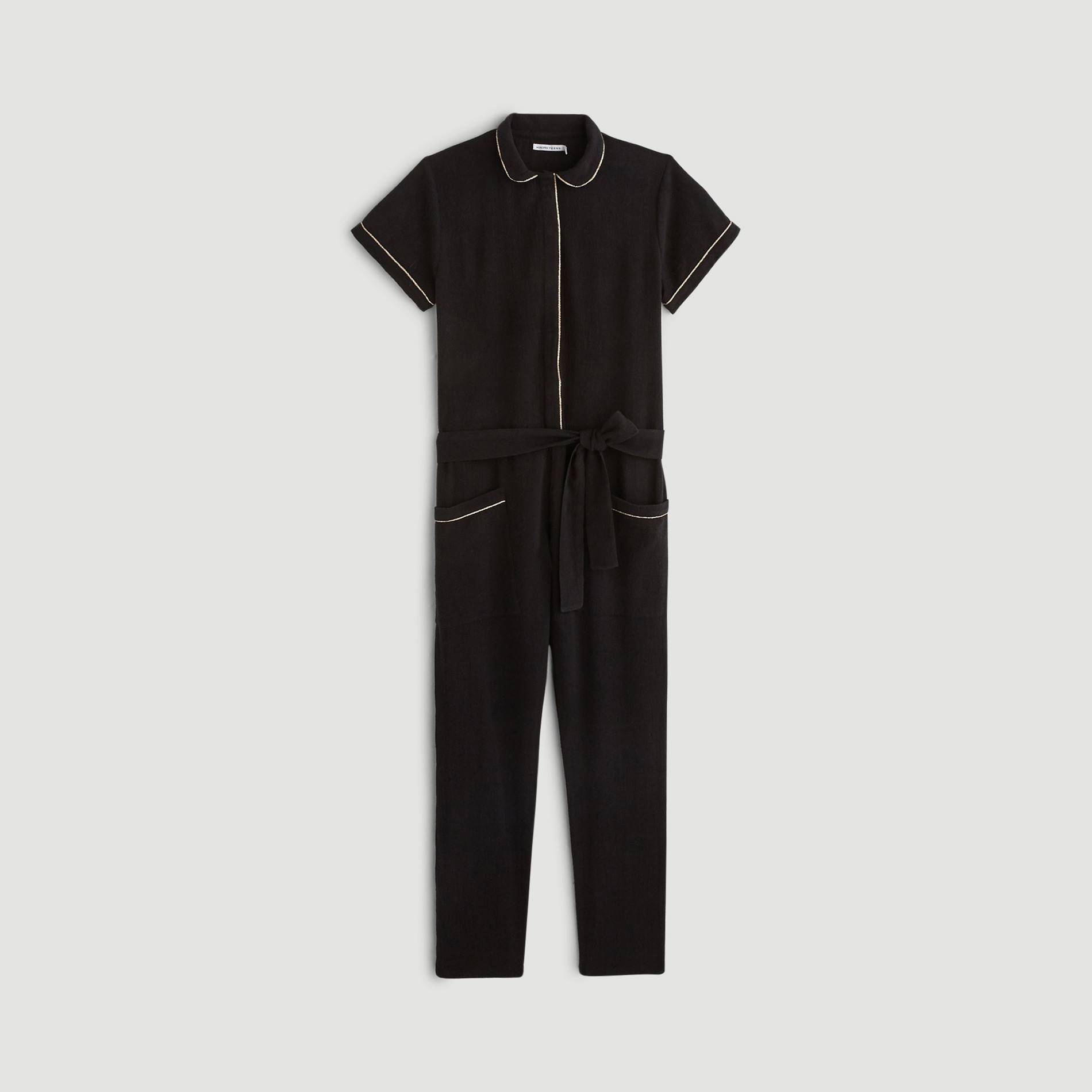 Combinaison pantalon, Noir, large image number 0