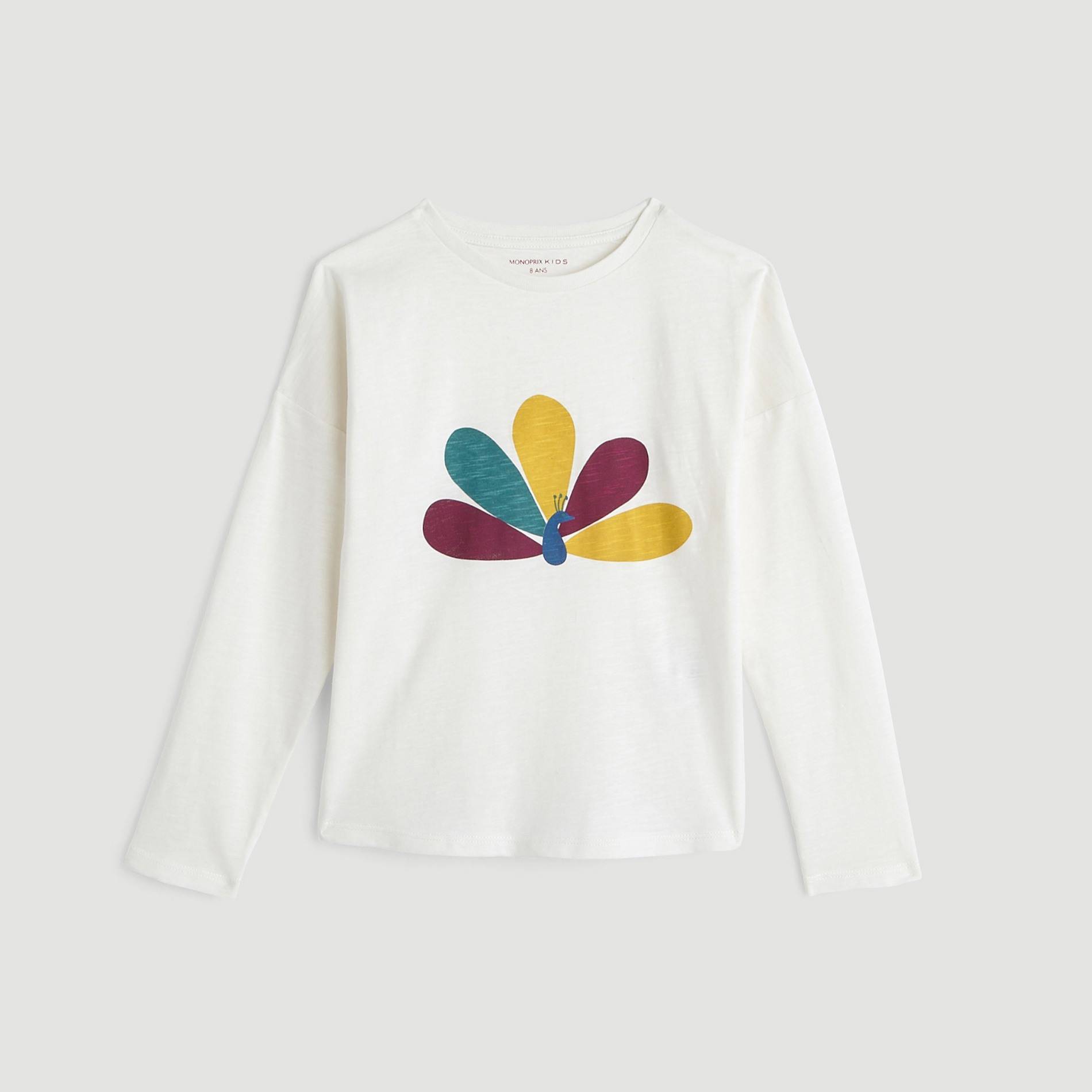 T-shirt imprimé, Ecru, large image number 0