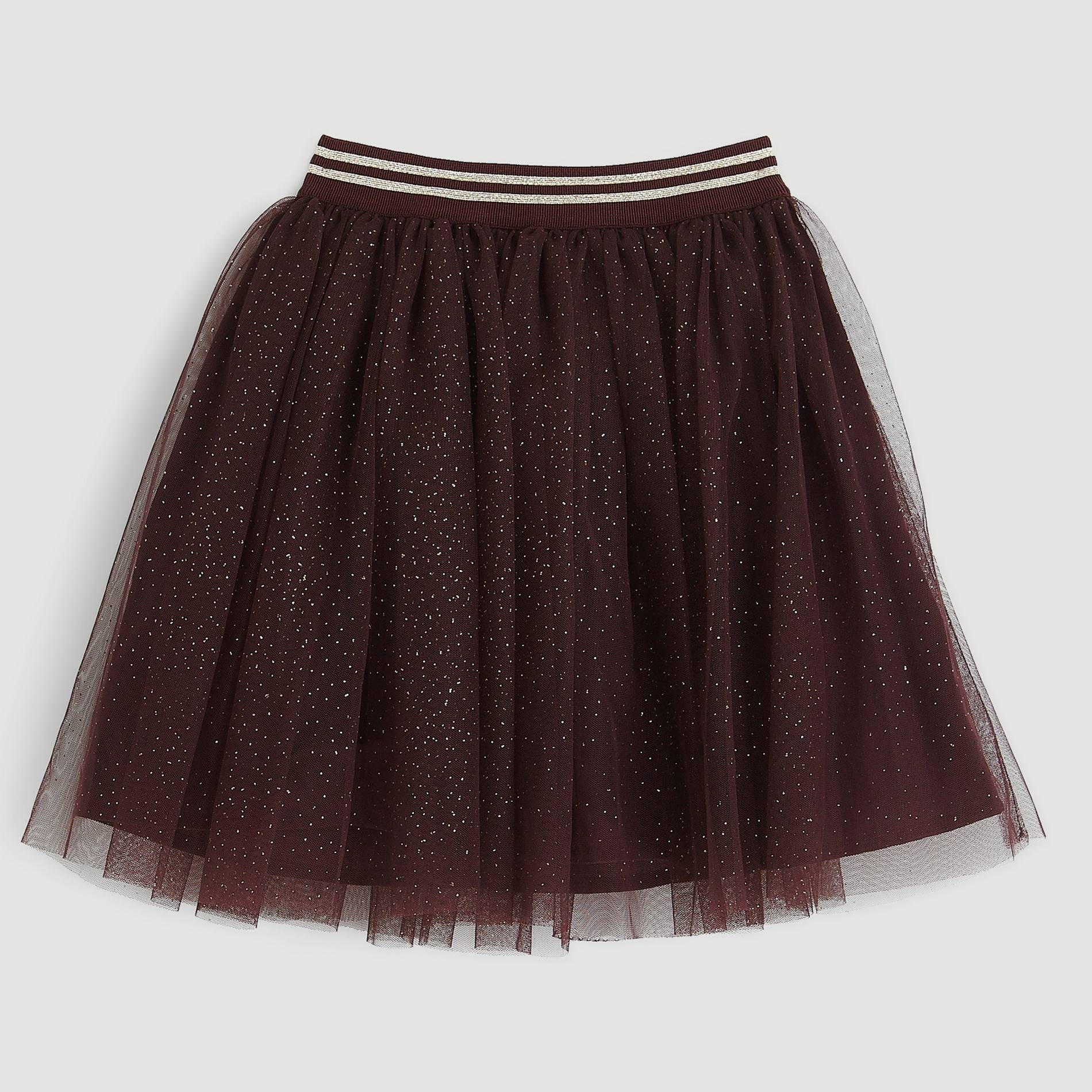 Jupon tulle, Chocolat, large image number 0.0