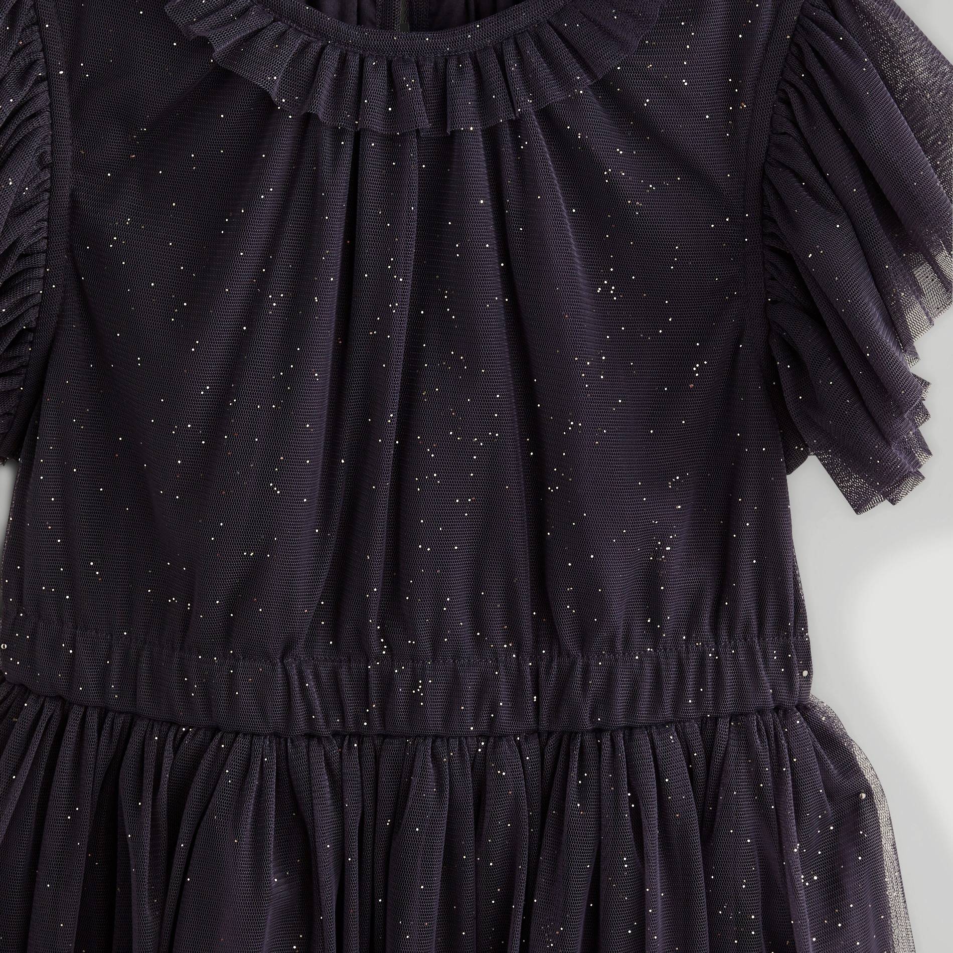 Robe tulle, Gris anthracite, large image number 2