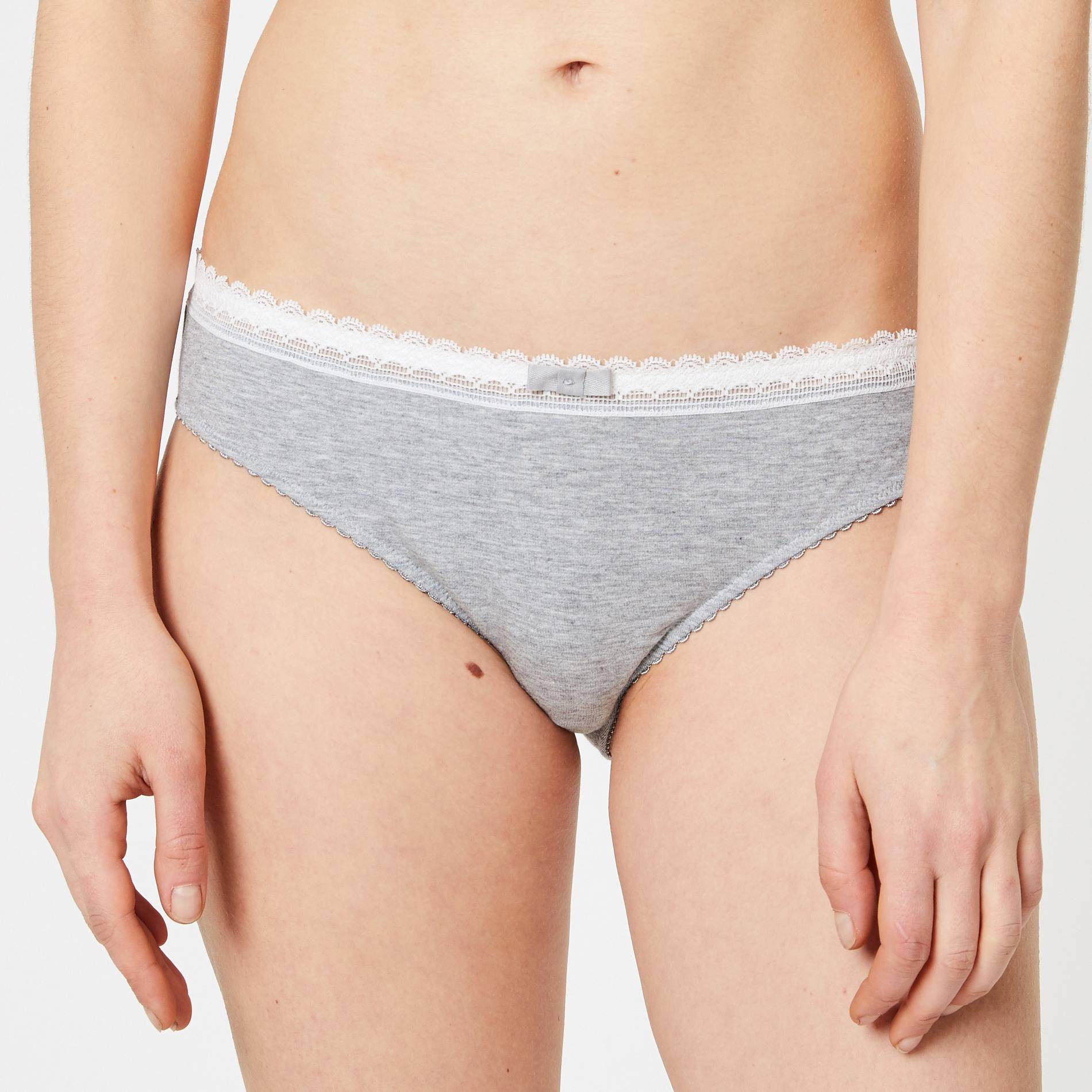 Culotte en modal, Gris moyen, large image number 0