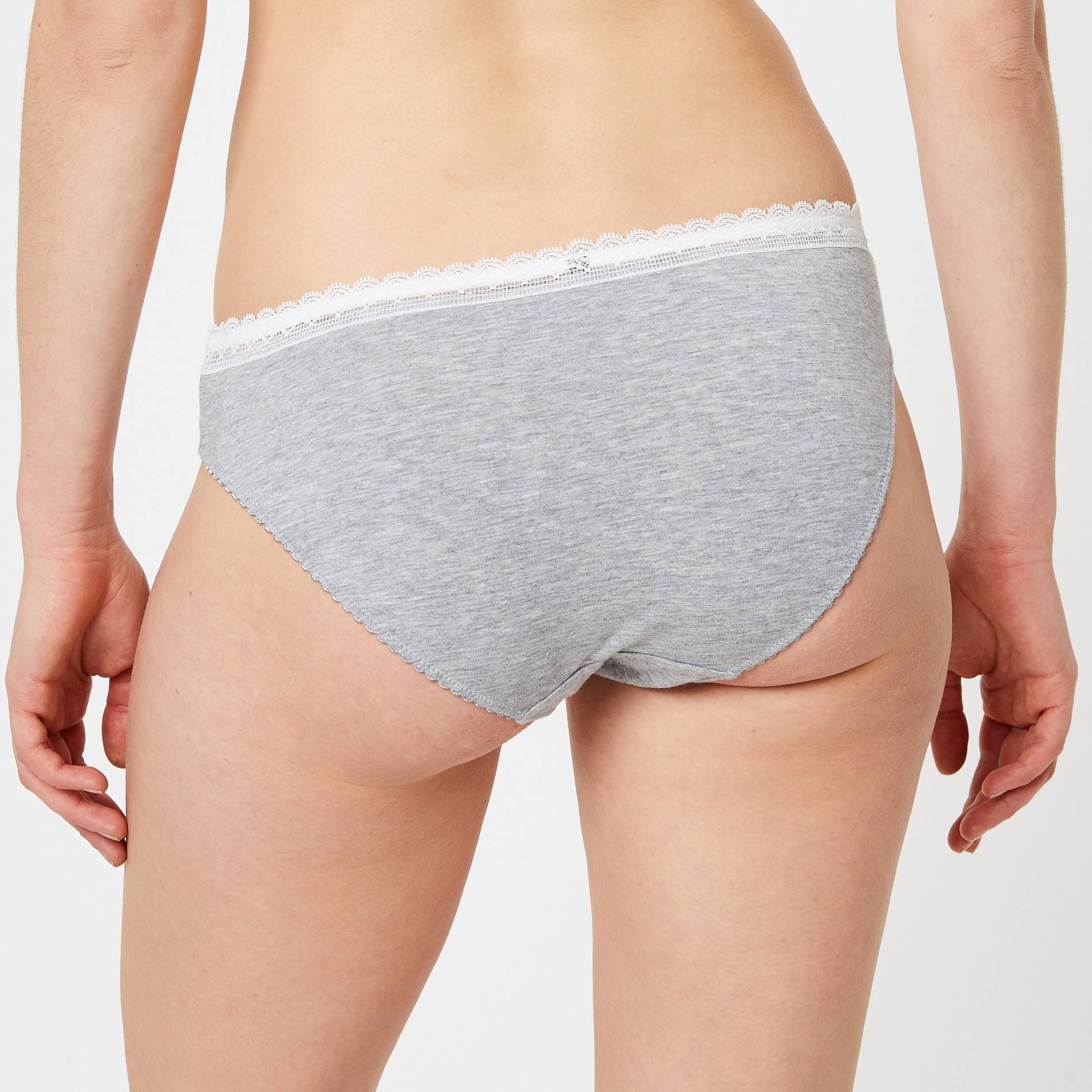 Culotte en modal, Gris moyen, large image number 1.0