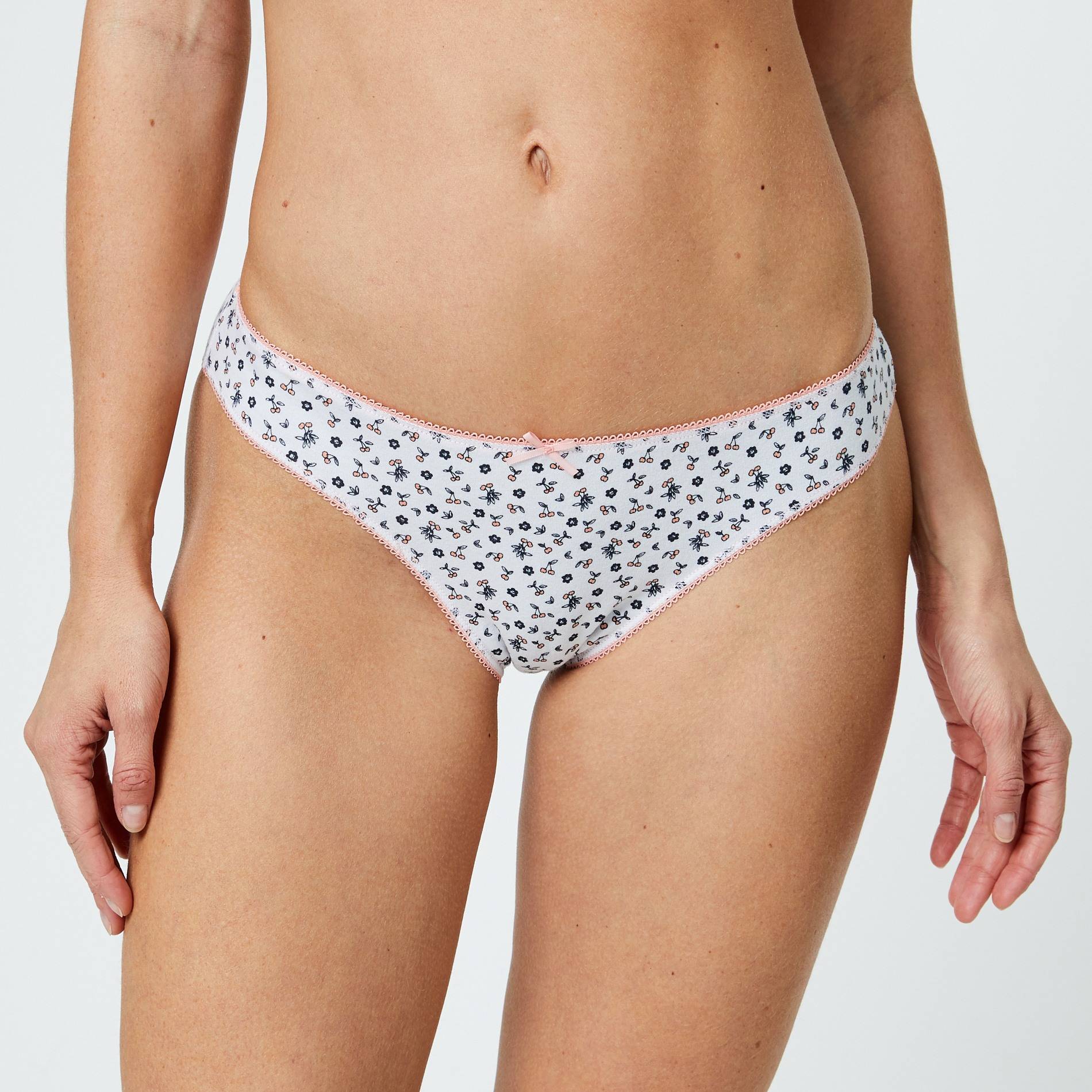 Lot de 3 culottes imprimees, Ecru, large image number 1.0