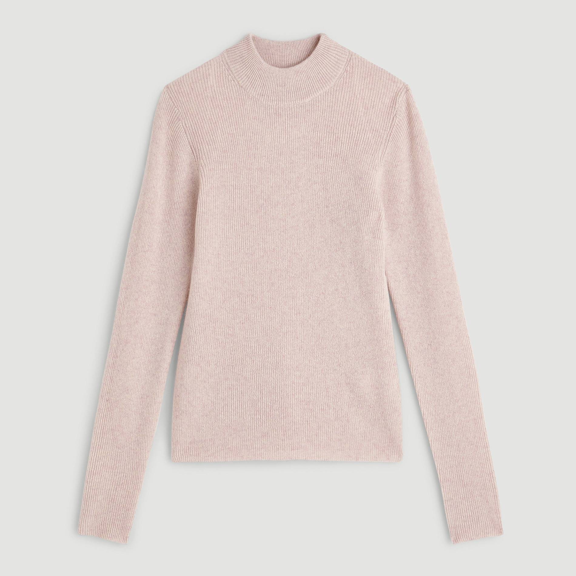 Pull col montant, Rose clair, large image number 2