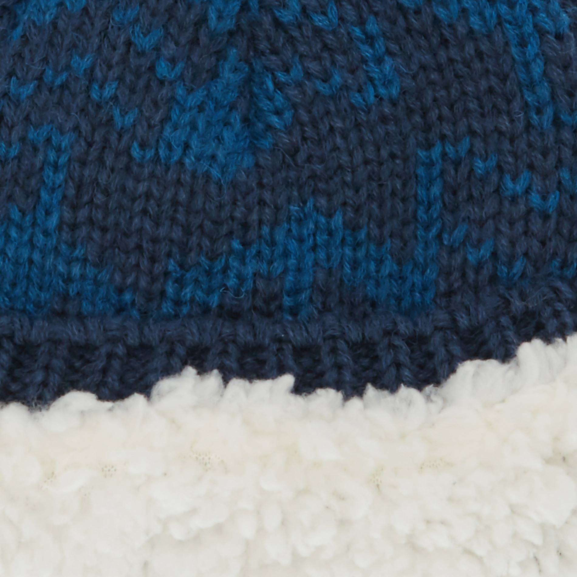 Bonnet en maille - Monoprix Ski, Indigo, large image number 1