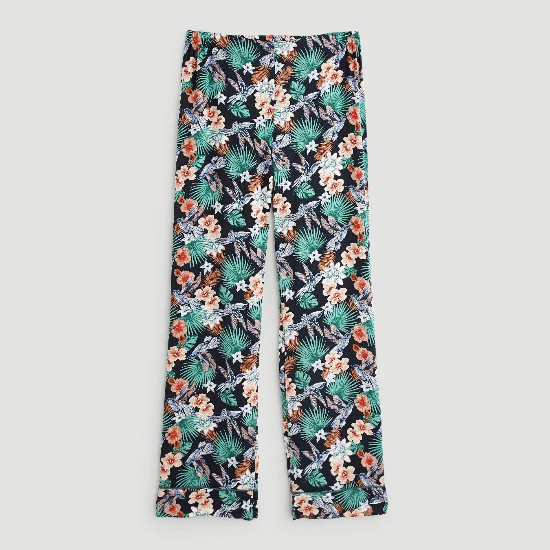 Pantalon de pyjama imprimé, Indigo, large image number 2.0