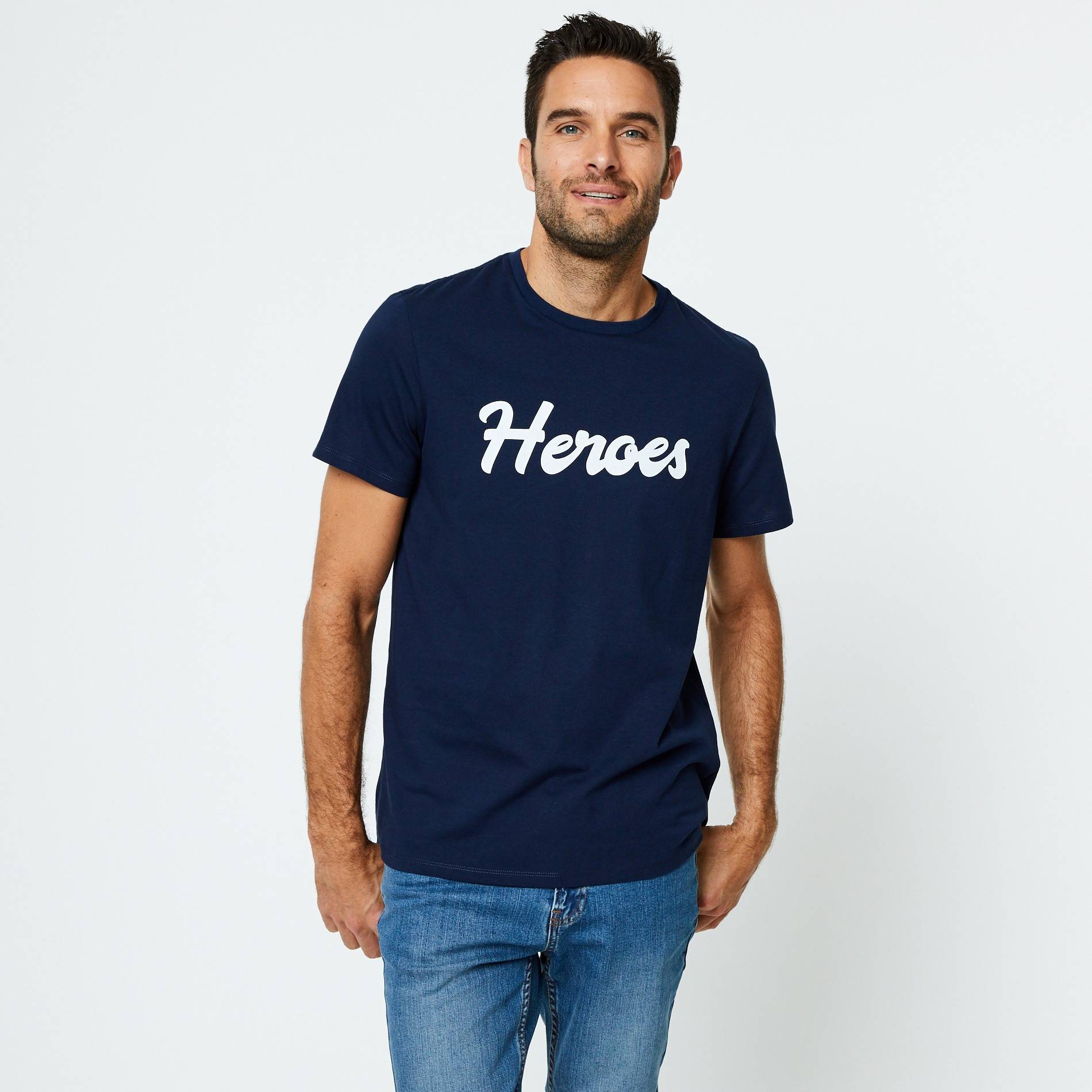T-shirt imprimé, Bleu marine, large image number 0