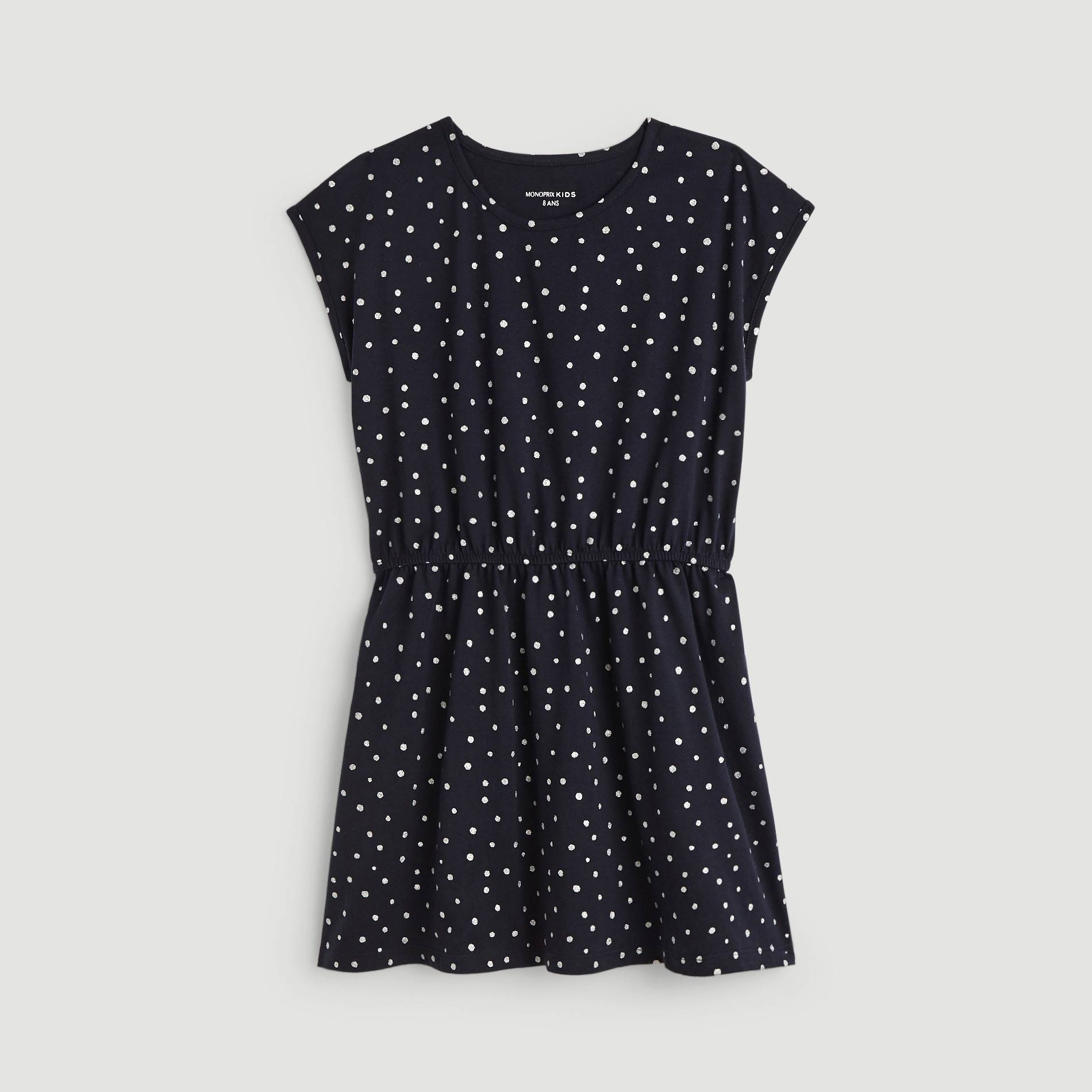 Robe jersey imprimée, Bleu marine, large image number 0