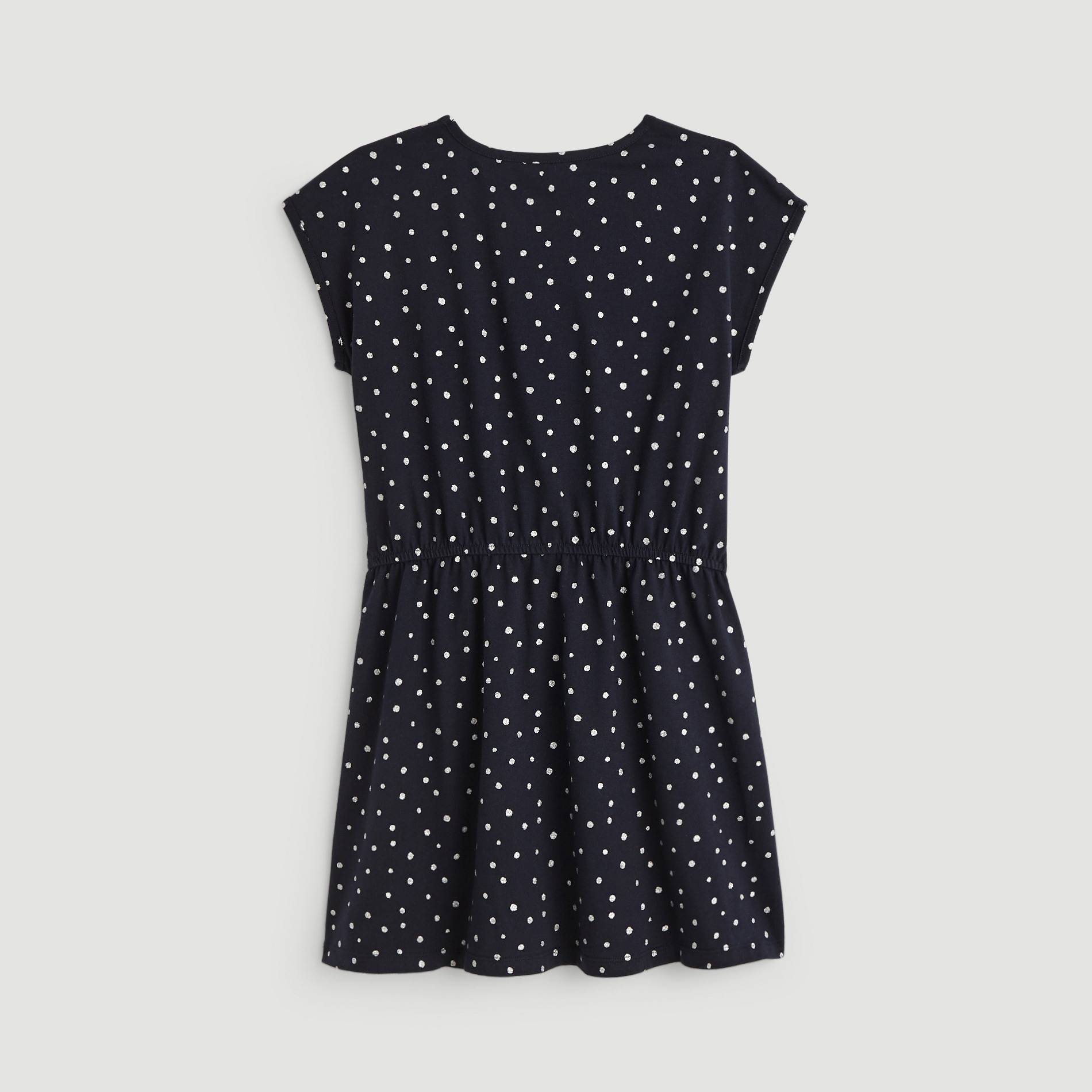 Robe jersey imprimée, Bleu marine, large image number 1
