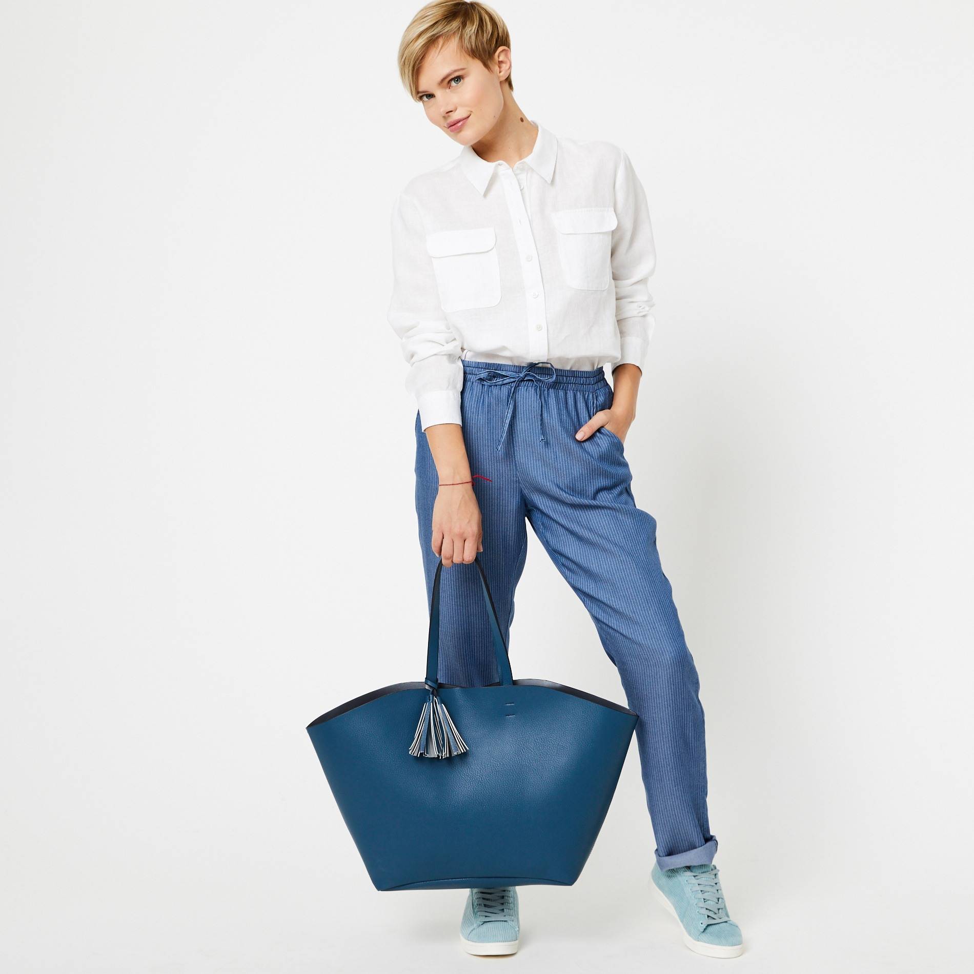 Sac, Gris anthracite, large image number 1
