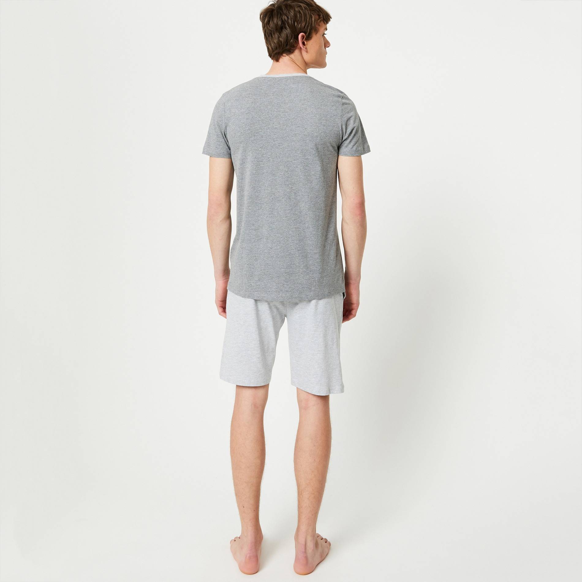 Ensemble t-shirt et short, Gris moyen, large image number 1.0