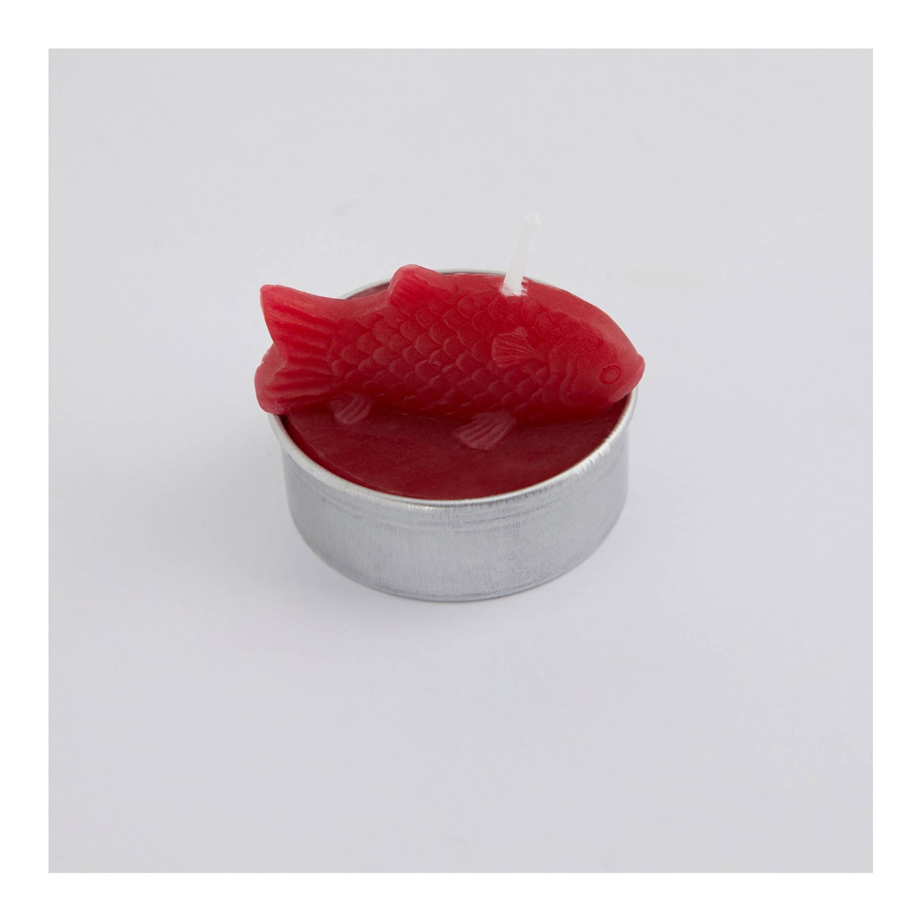 Set de 6 bougies poissons, Cerise, large image number 1.0