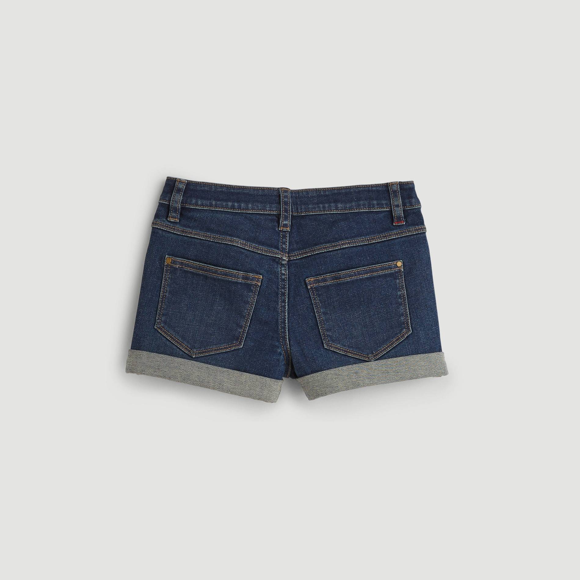 Short denim, Indigo, large image number 1