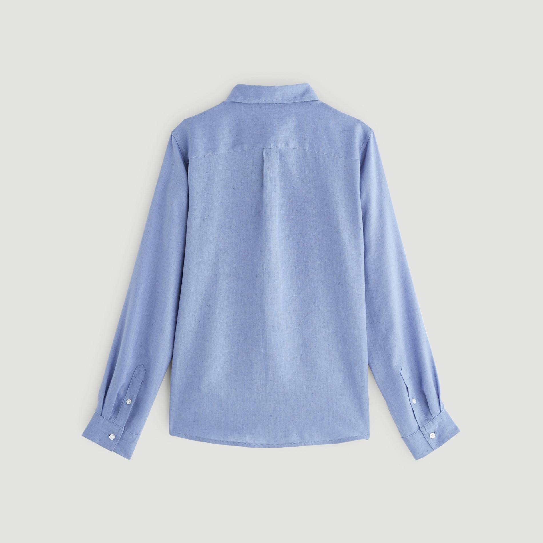 Chemise en lin, Gris clair, large image number 1