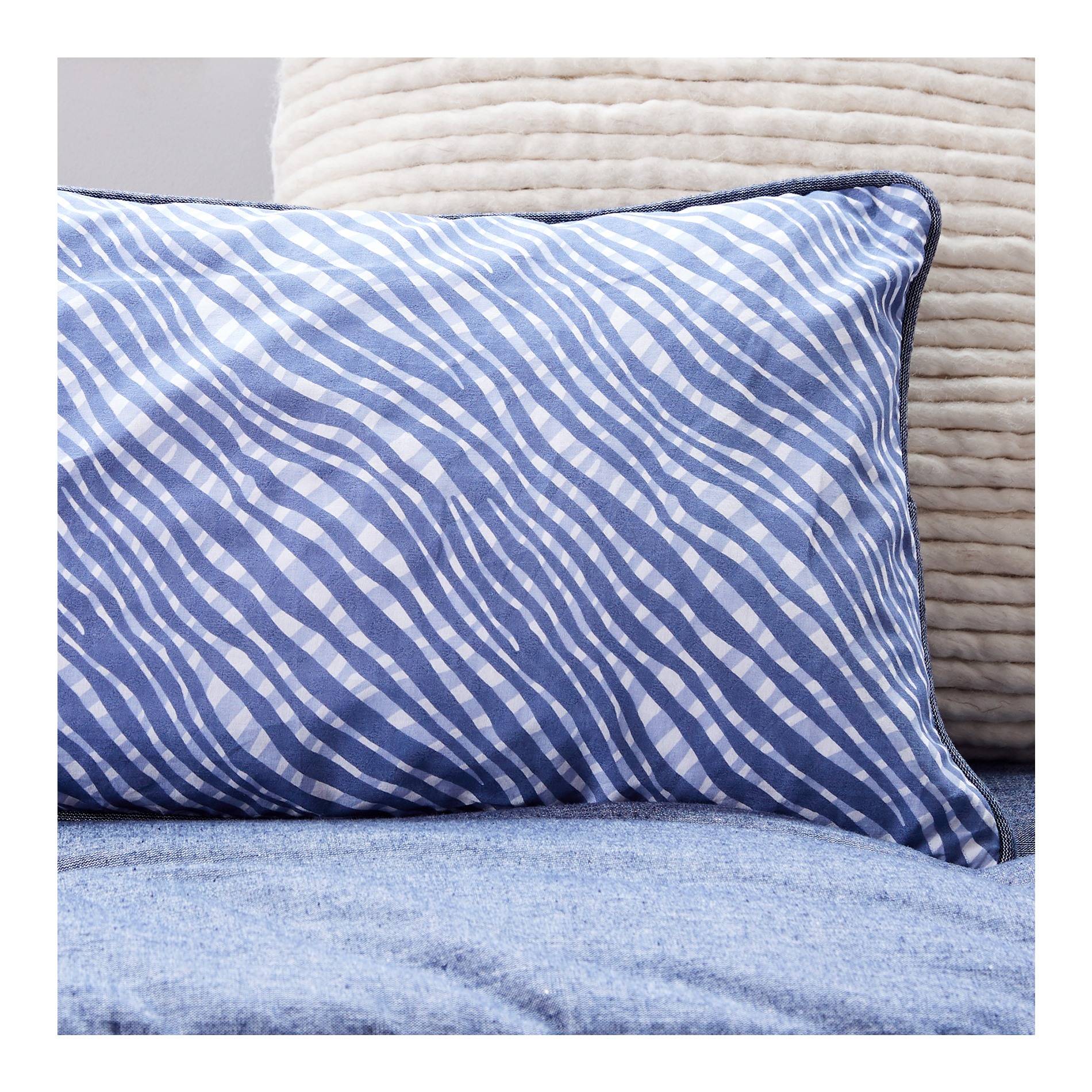 Coussin imprim&eacute;, Gris anthracite, large image number 0.0