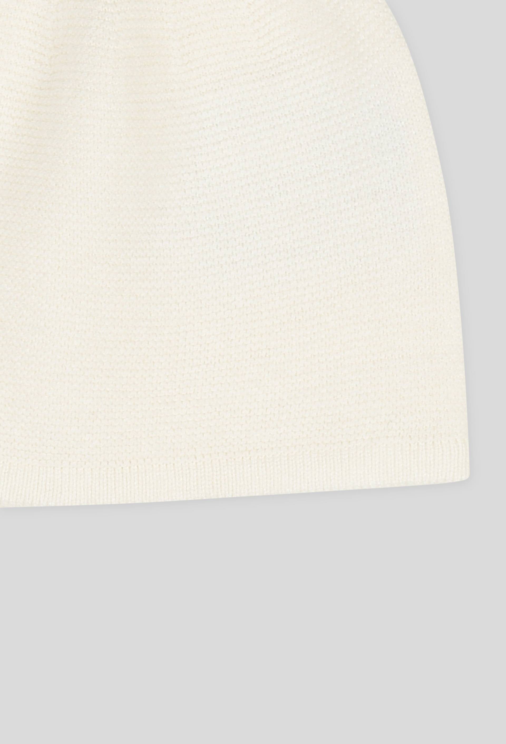 Bonnet tricot en coton BIO - Oekotex, Ecru, large image number 1.0