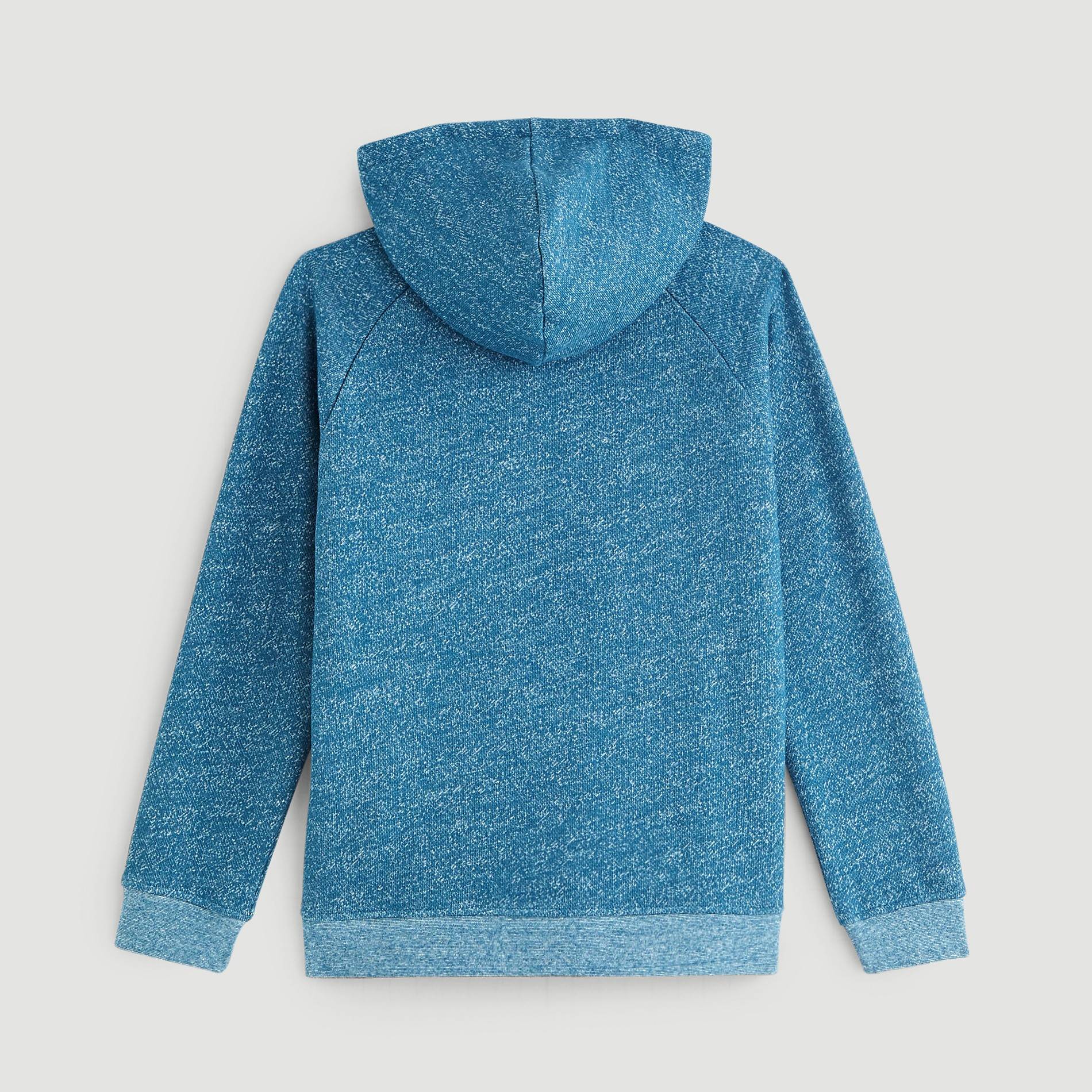 Sweat à capuche, Bleu gris, large image number 2