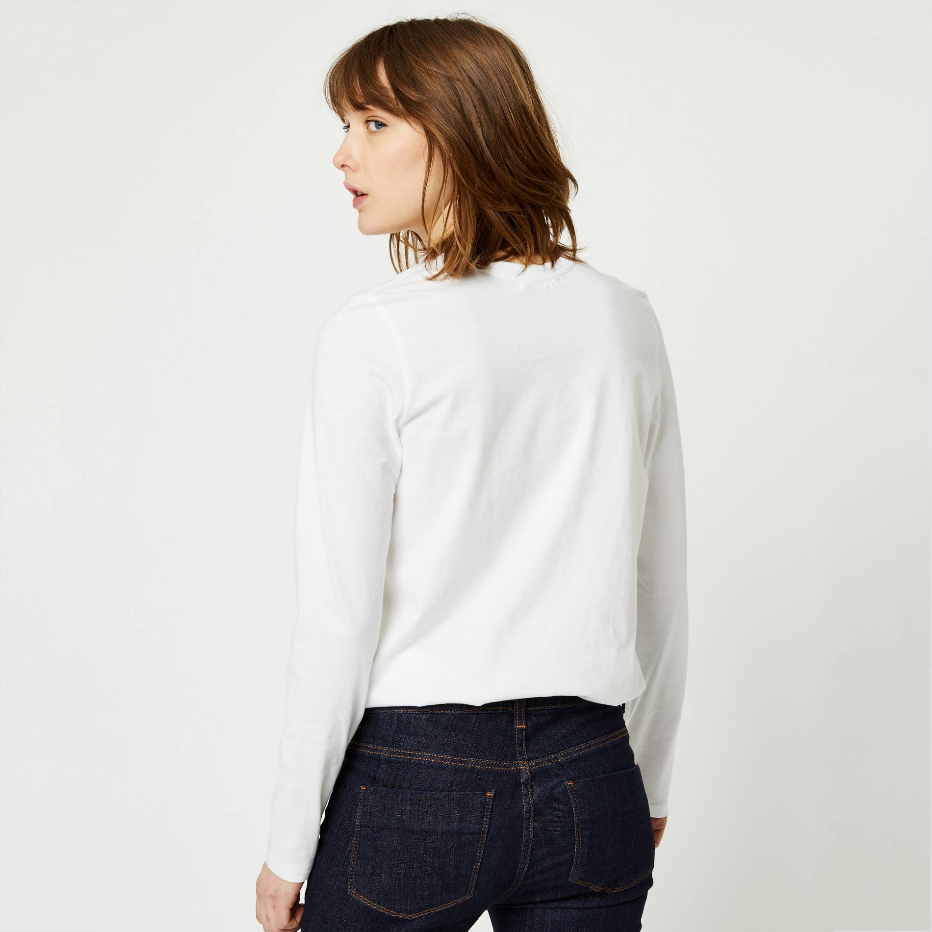 Tshirt manches longues rayé, Blanc, large image number 1.0