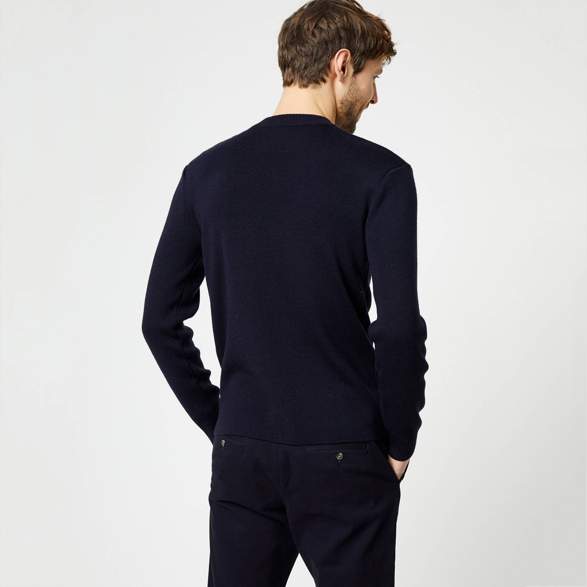 Pull marin, Bleu marine, large image number 1