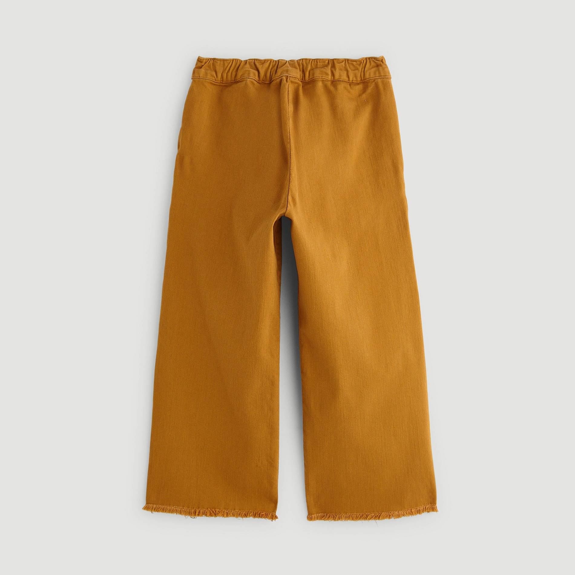 Pantalon à franges, Caramel, large image number 1.0