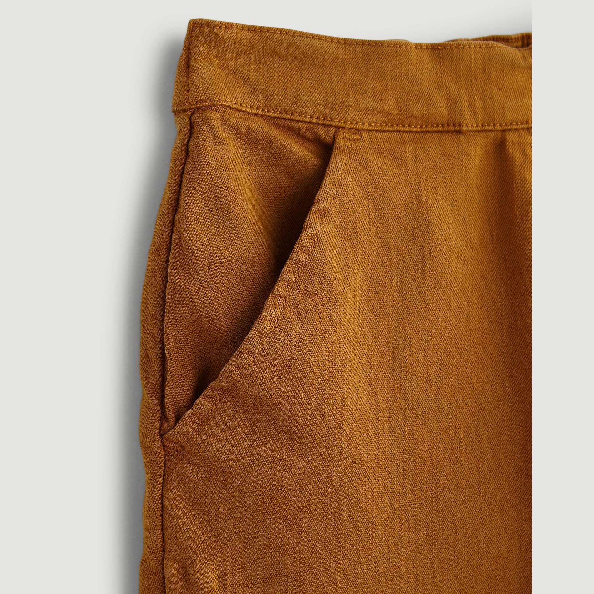 Pantalon à franges, Caramel, large image number 2.0