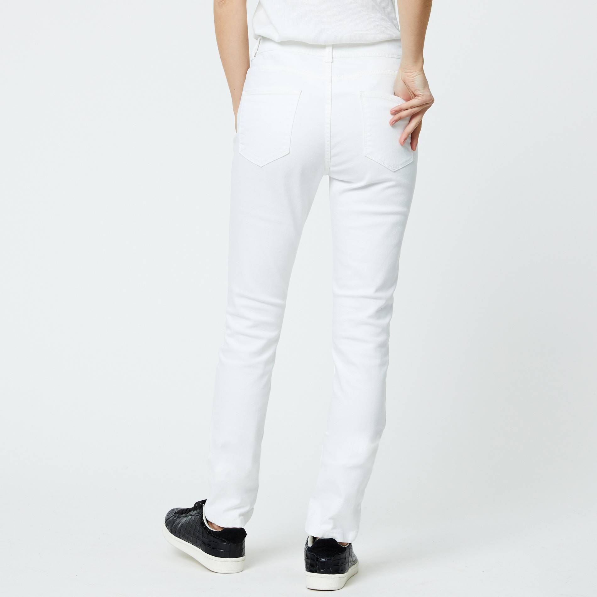 Jean slim, Blanc, large image number 1.0